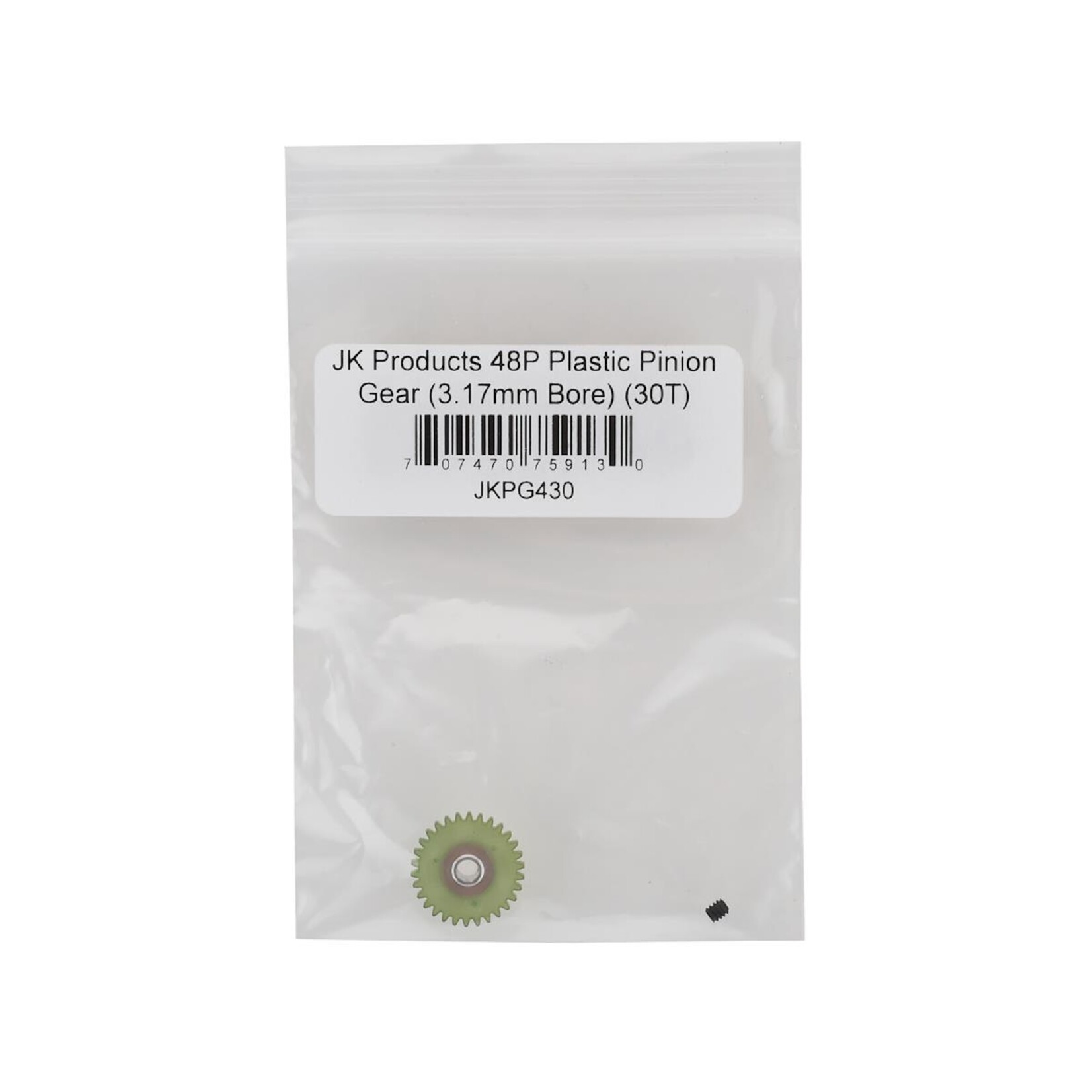 JK Products #JKPG430 JK Products 48P Plastic Pinion Gear (3.17mm Bore) (30T)