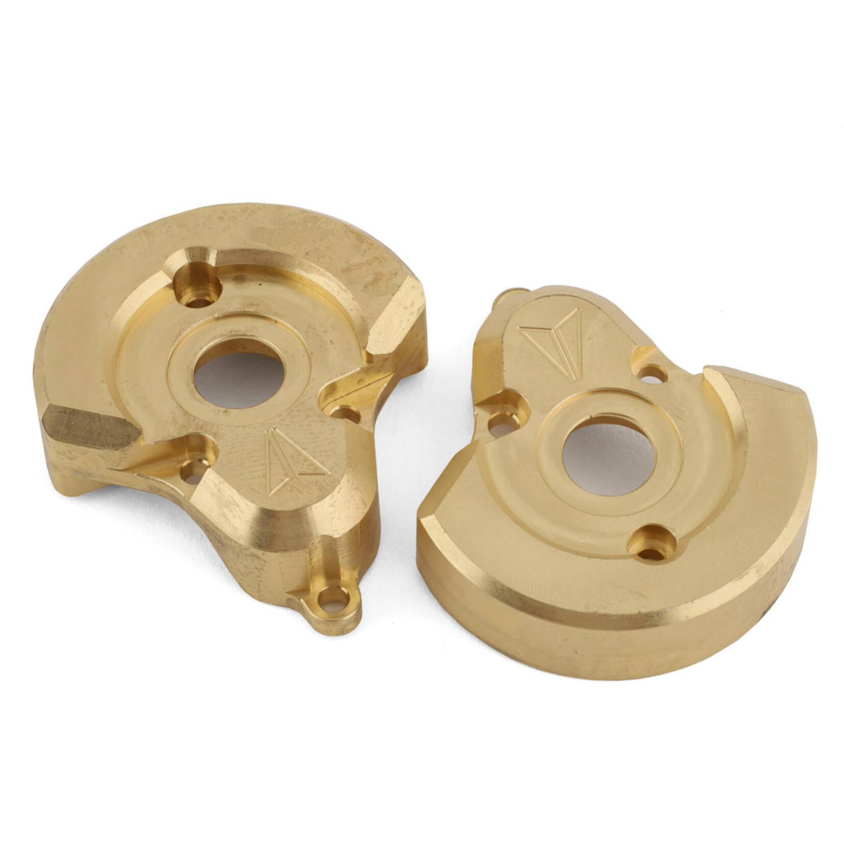 Vanquish Products #VPS08651 Vanquish Products F10 Brass Rear Portal Cover Weights (2) (64.5g)
