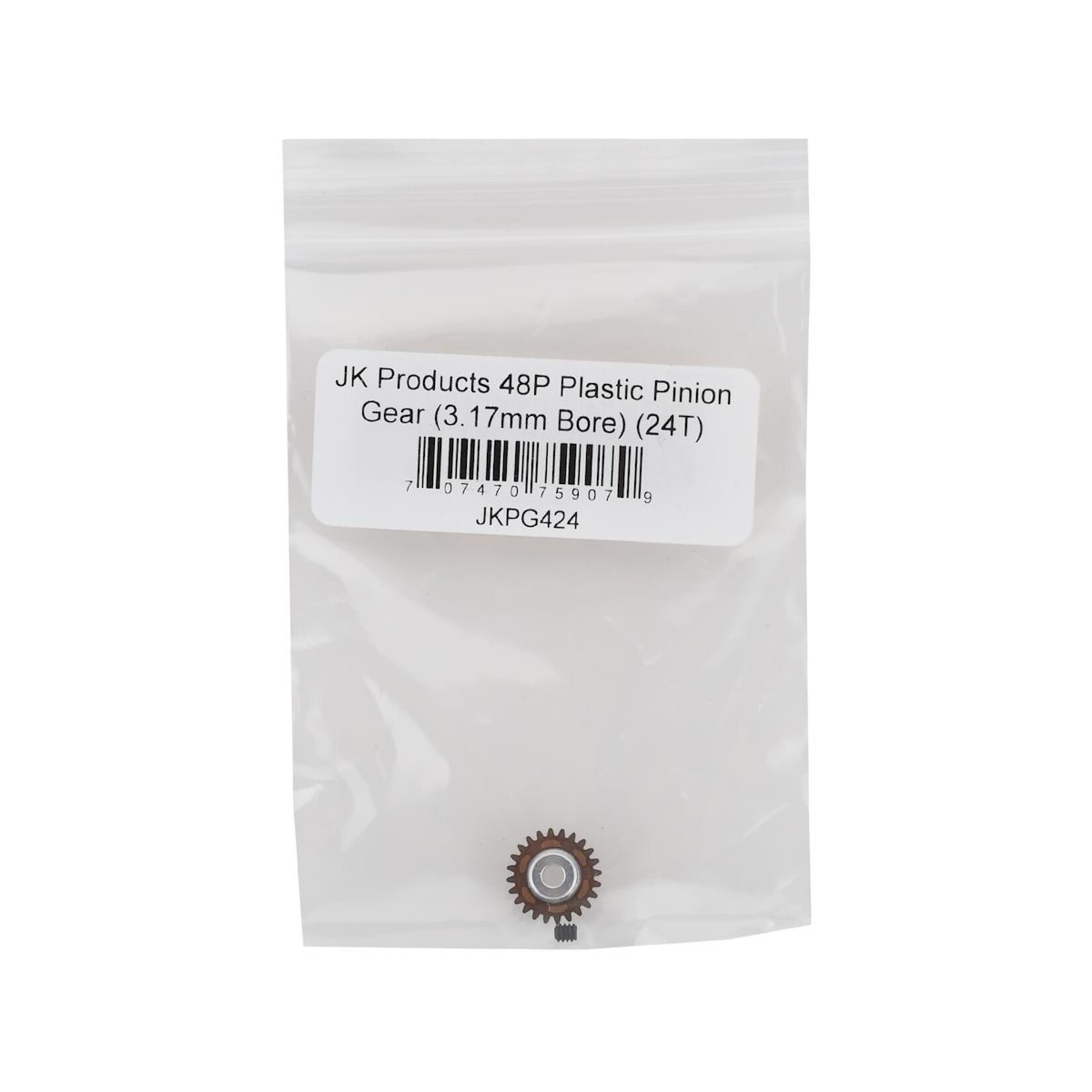 JK Products JK Products 48P Plastic Pinion Gear (3.17mm Bore) (24T) #JKPG424