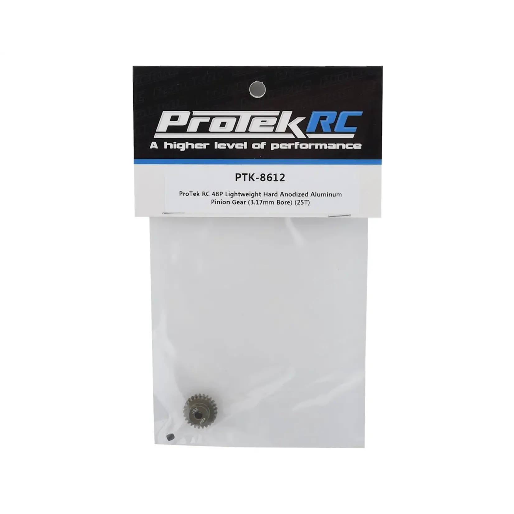 ProTek RC ProTek RC 48P Lightweight Hard Anodized Aluminum Pinion Gear (3.17mm Bore) (25T) #PTK-8612