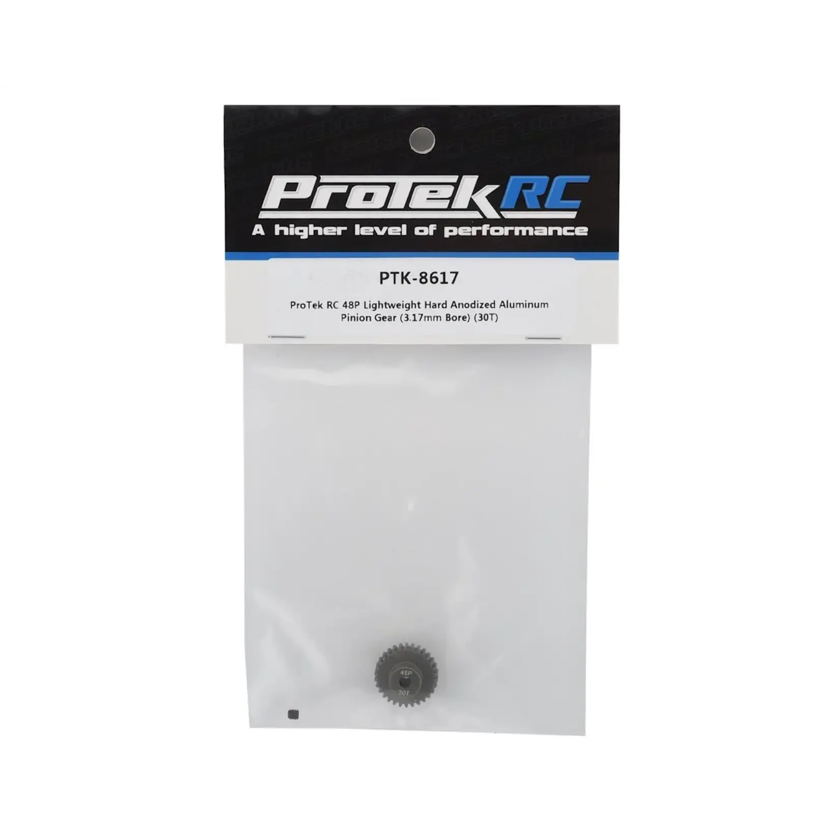 ProTek RC ProTek RC 48P Lightweight Hard Anodized Aluminum Pinion Gear (3.17mm Bore) (30T) #PTK-8617