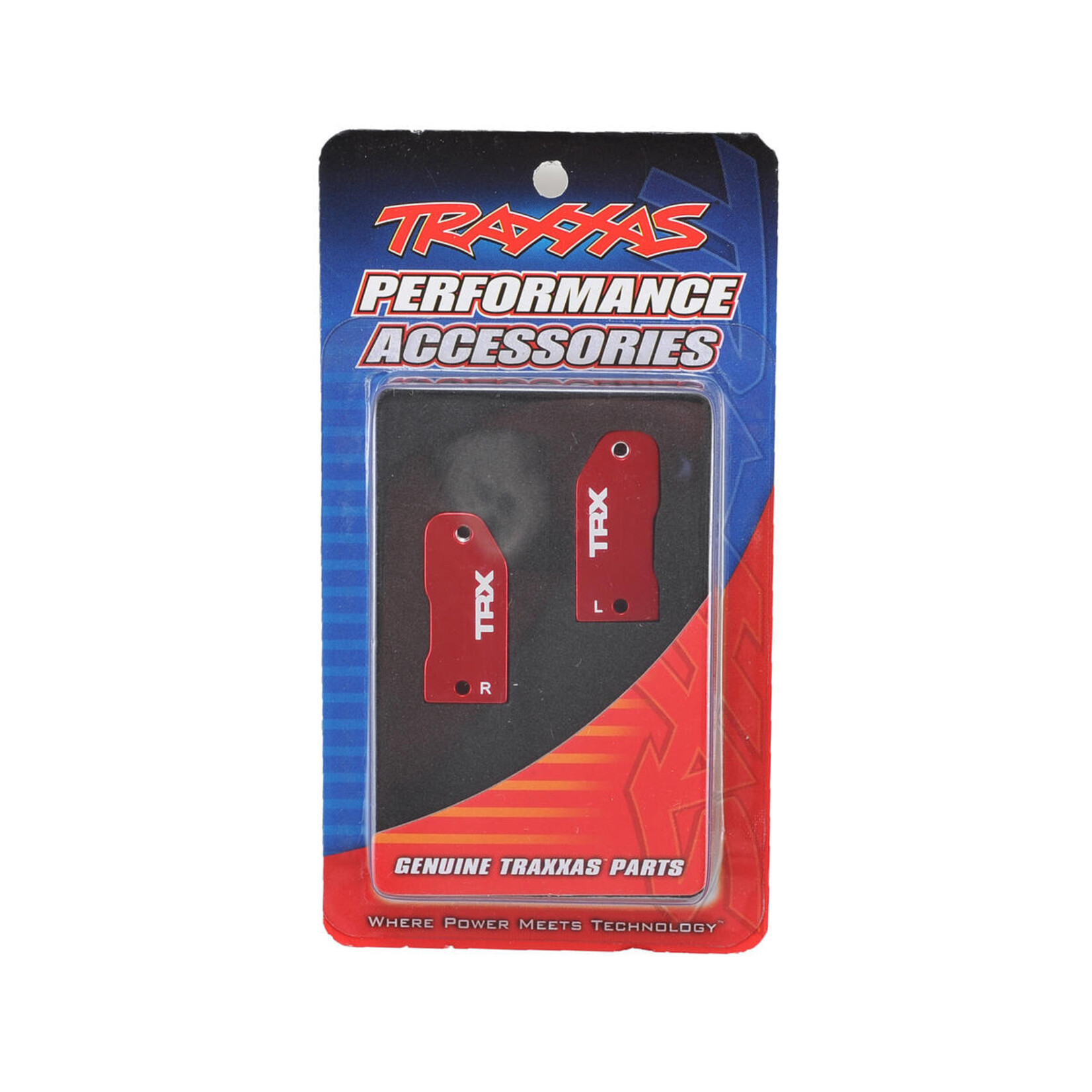 Traxxas #3632X Traxxas Aluminum 30° Caster Blocks (Red) (2)