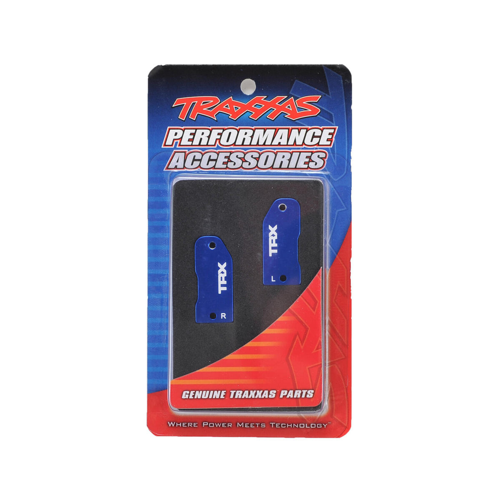 Traxxas #3632A Traxxas Aluminum 30° Caster Blocks (Blue) (2)