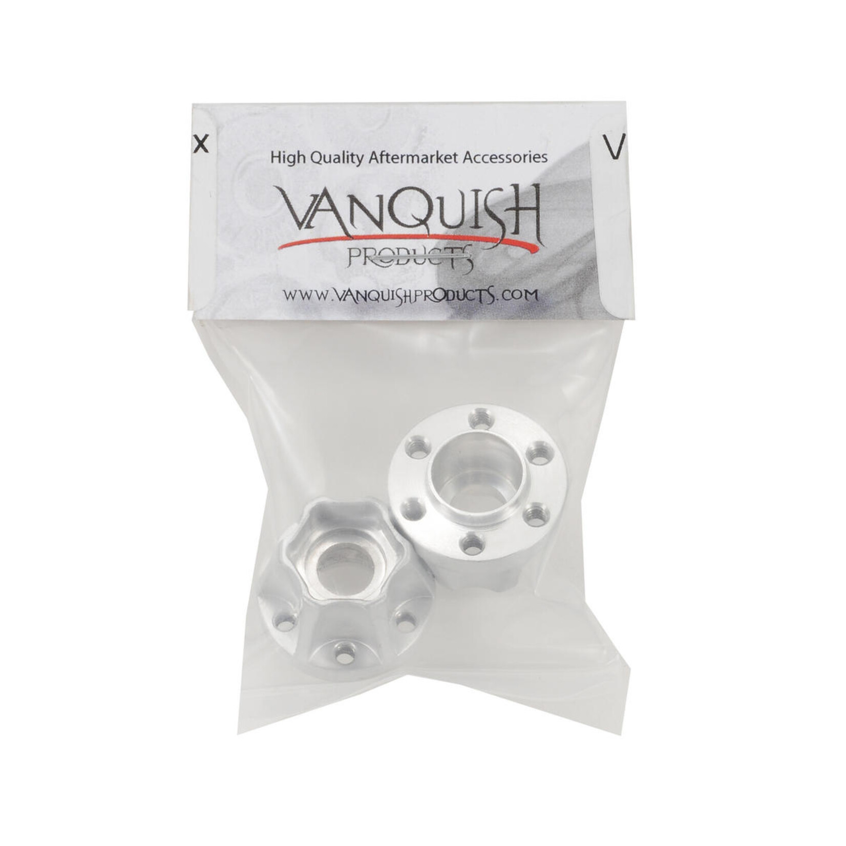 Vanquish Products #VPS01039 Vanquish Products SLW 600 Hex Hub Set (Silver) (2) (0.600" Width)