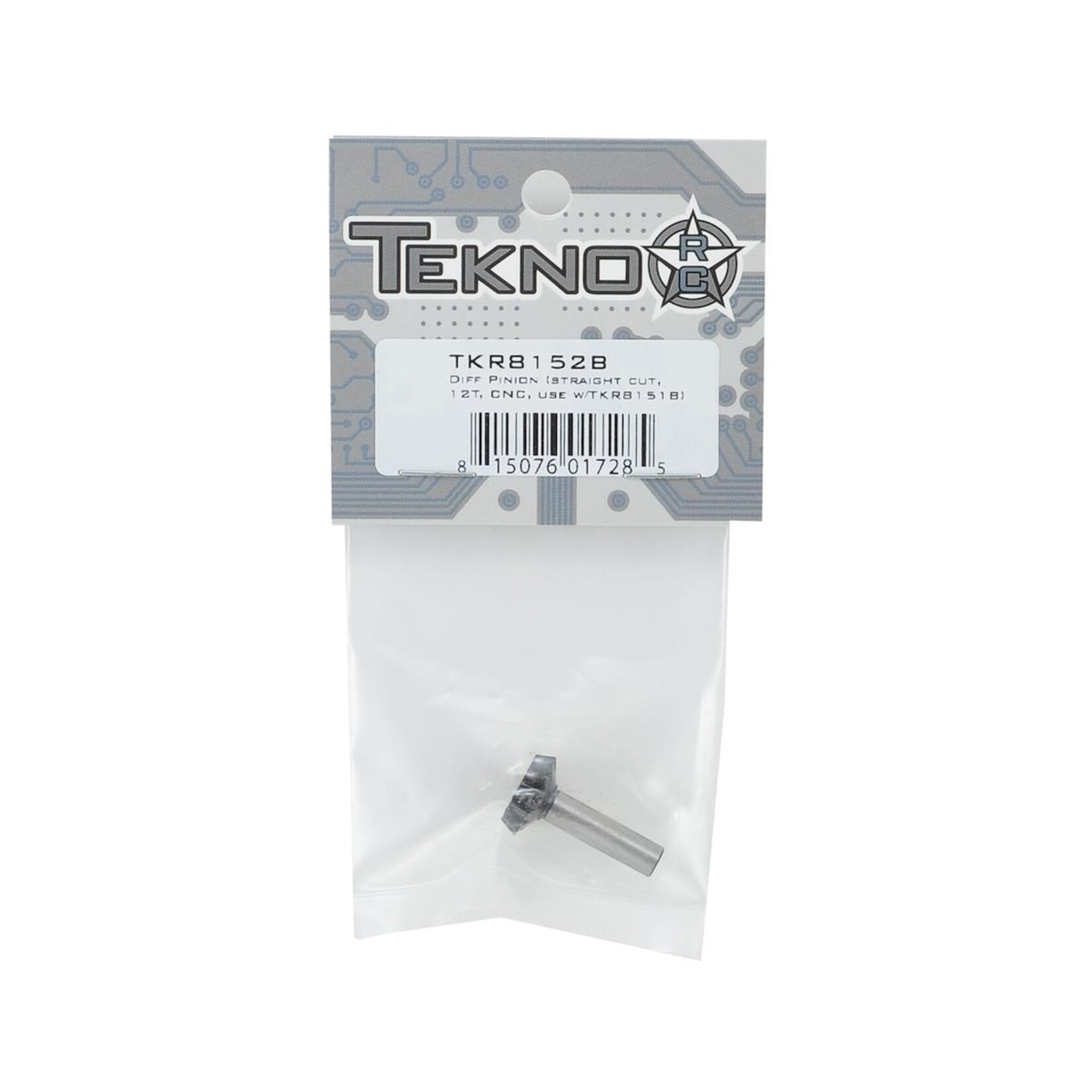 Tekno RC Tekno RC NB48.4 Straight Cut Differential Pinion Gear (12T) #TKR8152B