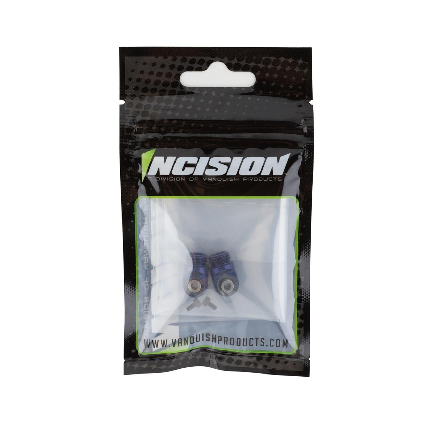 Incision Incision S8E Machined Aluminum Shock Cap (Blue) #IRC00516