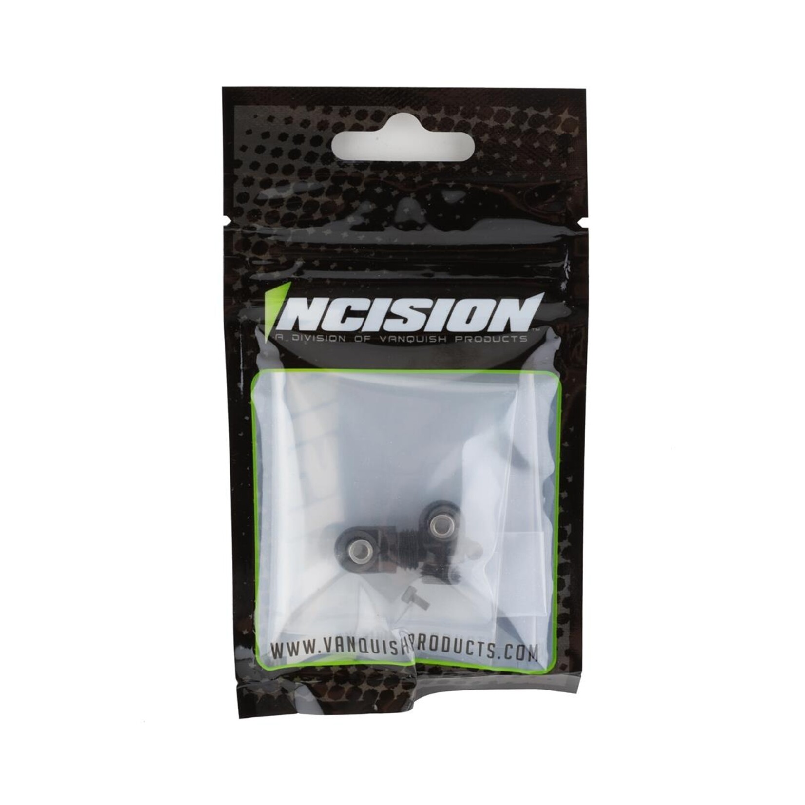 Incision Incision S8E Machined Shock Cap (Black) (2) #IRC00514