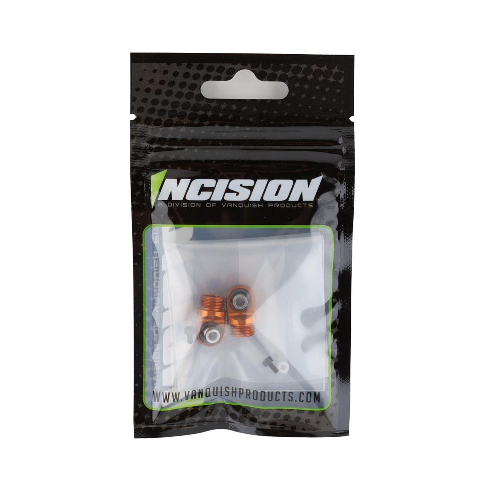 Incision #IRC00515 Incision S8E Machined Aluminum Shock Cap (Orange)