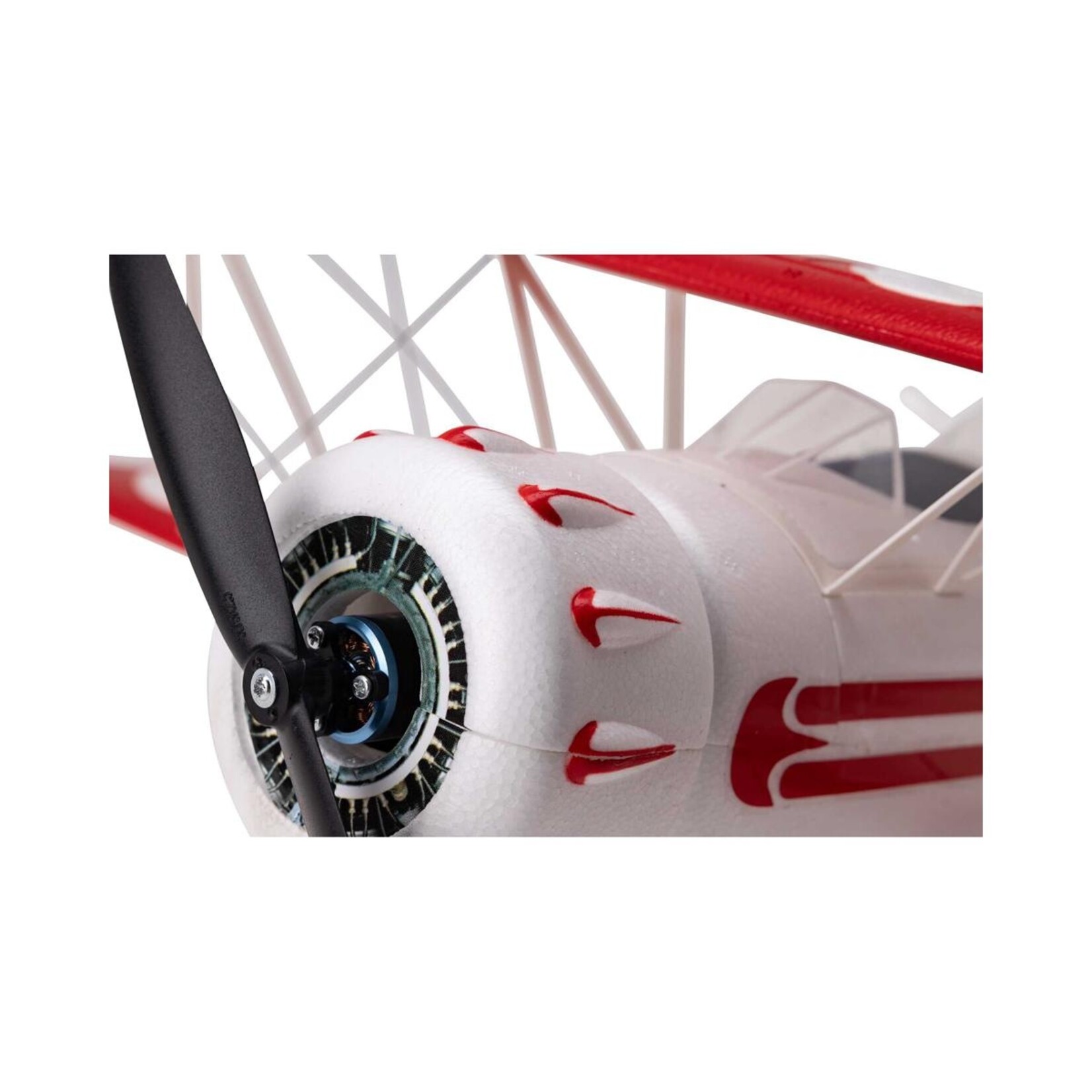 E-flite #EFLU53550 E-flite Ultra-Micro UMX Waco BNF Basic Electric Airplane (550mm) (White) w/AS3X & SAFE
