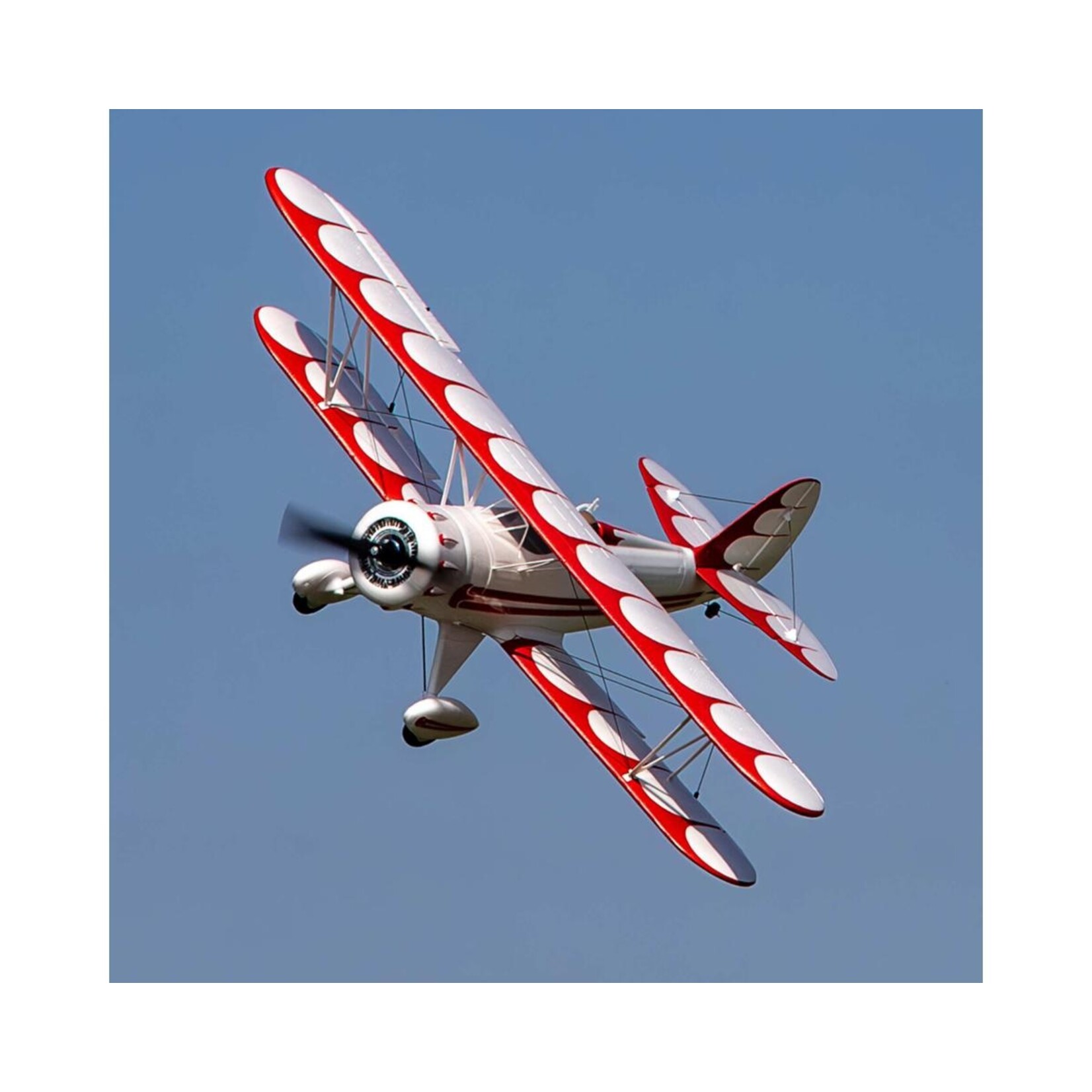 E-flite #EFLU53550 E-flite Ultra-Micro UMX Waco BNF Basic Electric Airplane (550mm) (White) w/AS3X & SAFE