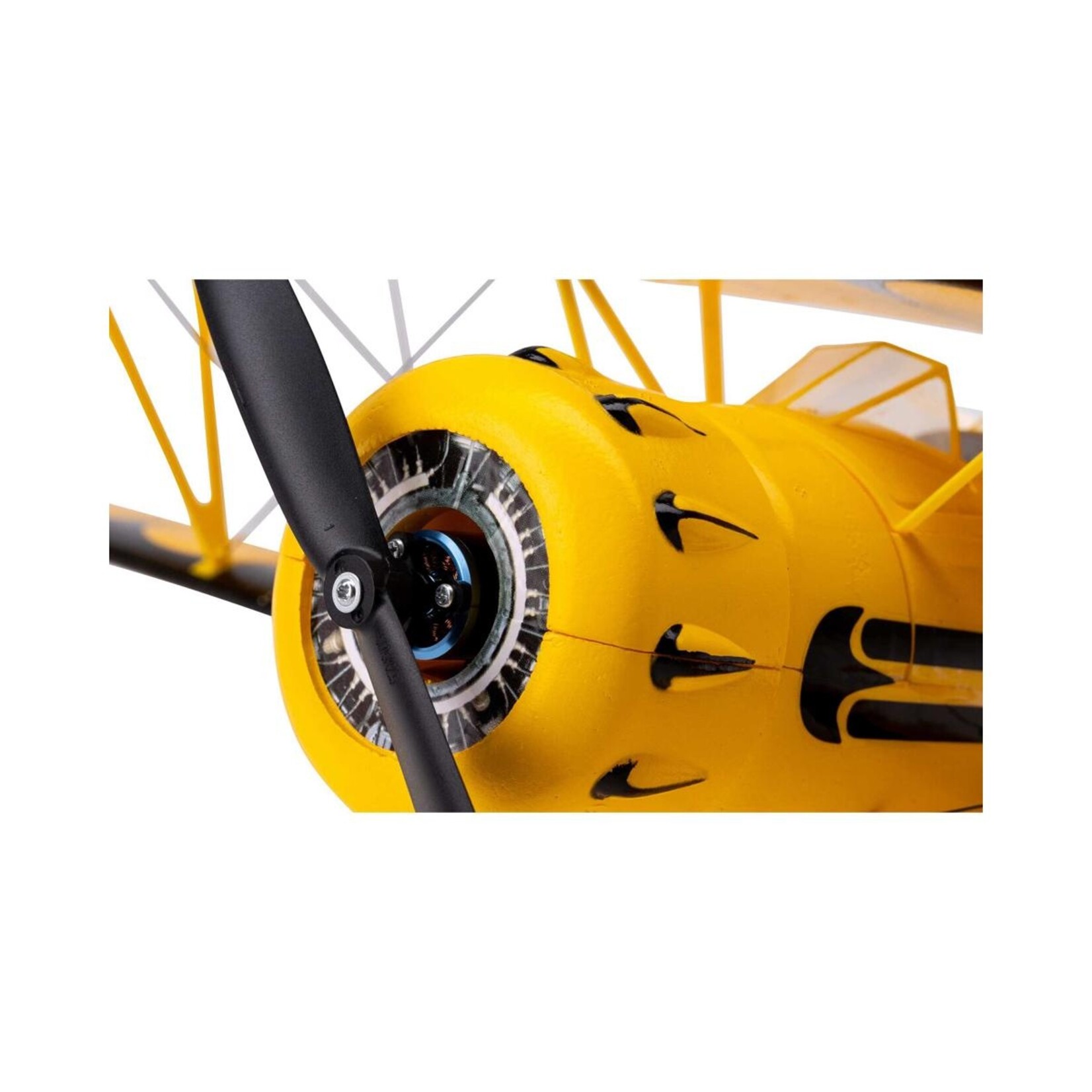 E-flite #EFLU53550Y E-flite Ultra-Micro UMX Waco BNF Basic Electric Airplane (550mm) (Yellow) w/AS3X & SAFE