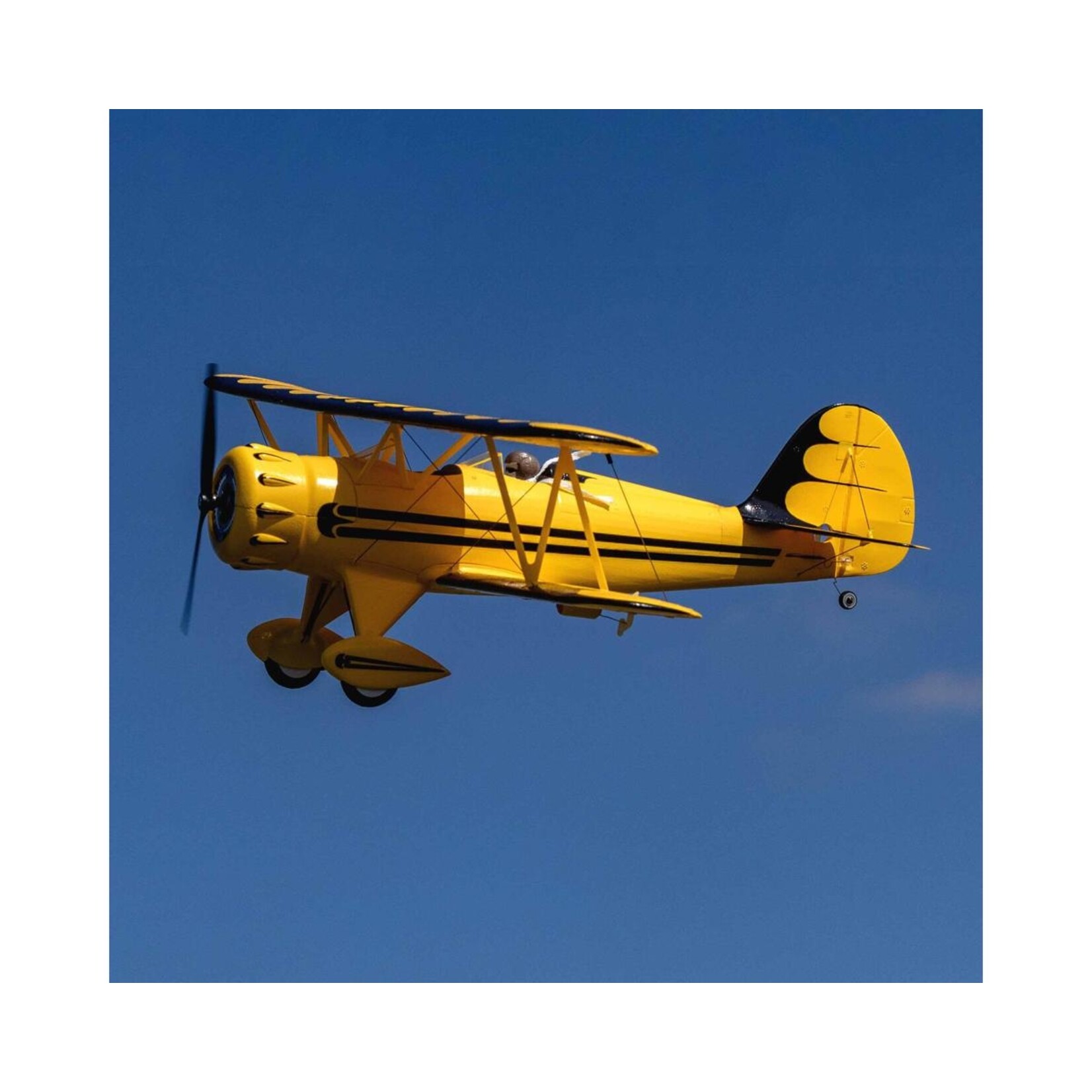 E-flite #EFLU53550Y E-flite Ultra-Micro UMX Waco BNF Basic Electric Airplane (550mm) (Yellow) w/AS3X & SAFE