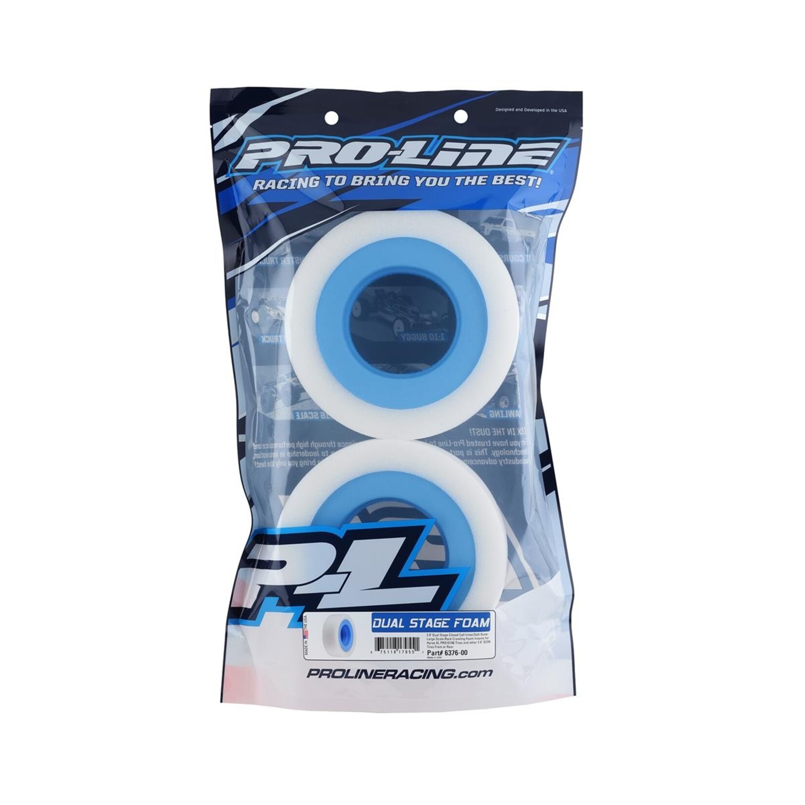 Pro-Line #PRO637600 Pro-Line Axial SCX6 1/6 Dual Stage 2.9" Crawling Foam (2)