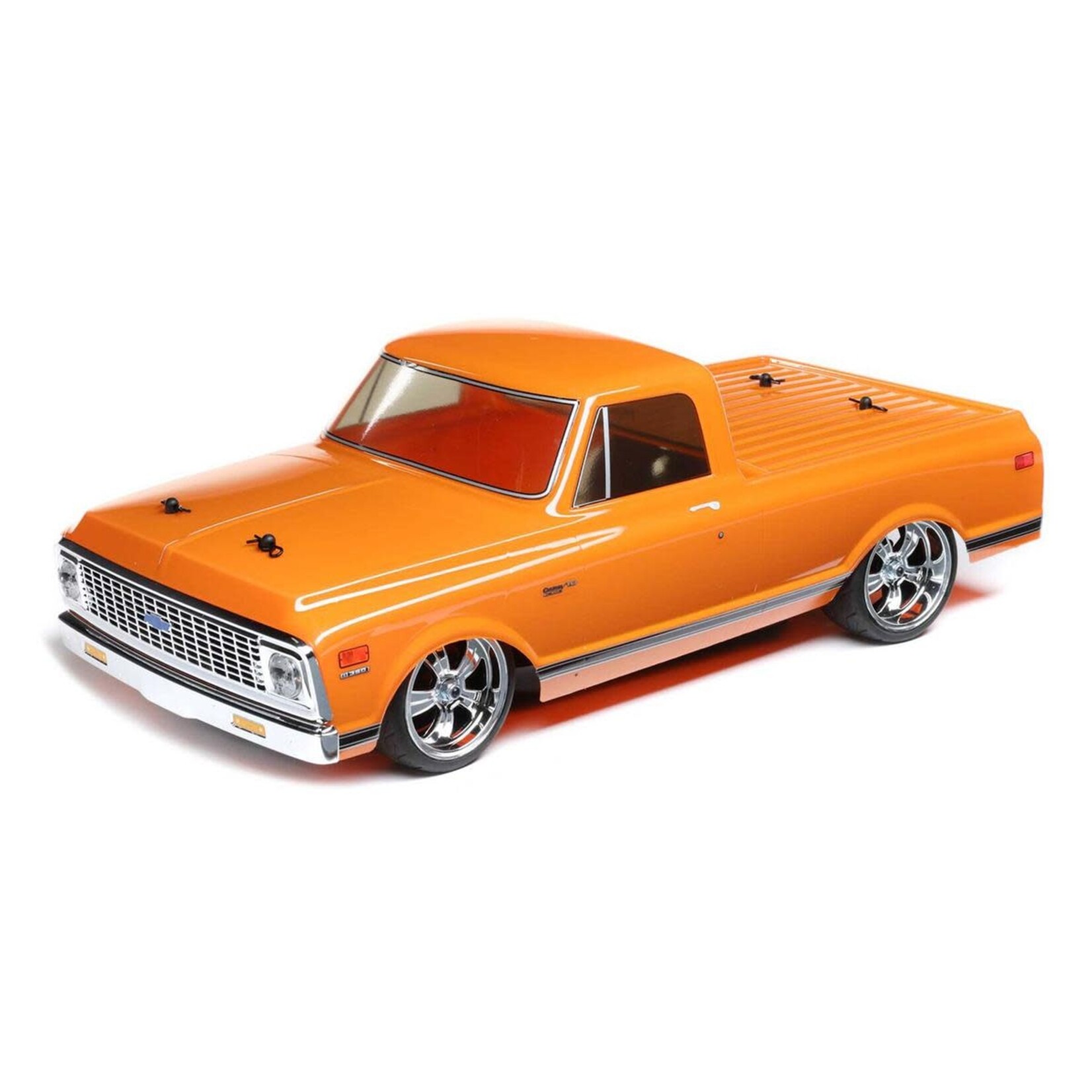Losi #LOS03034T1  Losi 1972 Chevy C10 Pickup V100 RTR 1/10 Electric 4WD On-Road Car (Orange) w/2.4GHz Radio