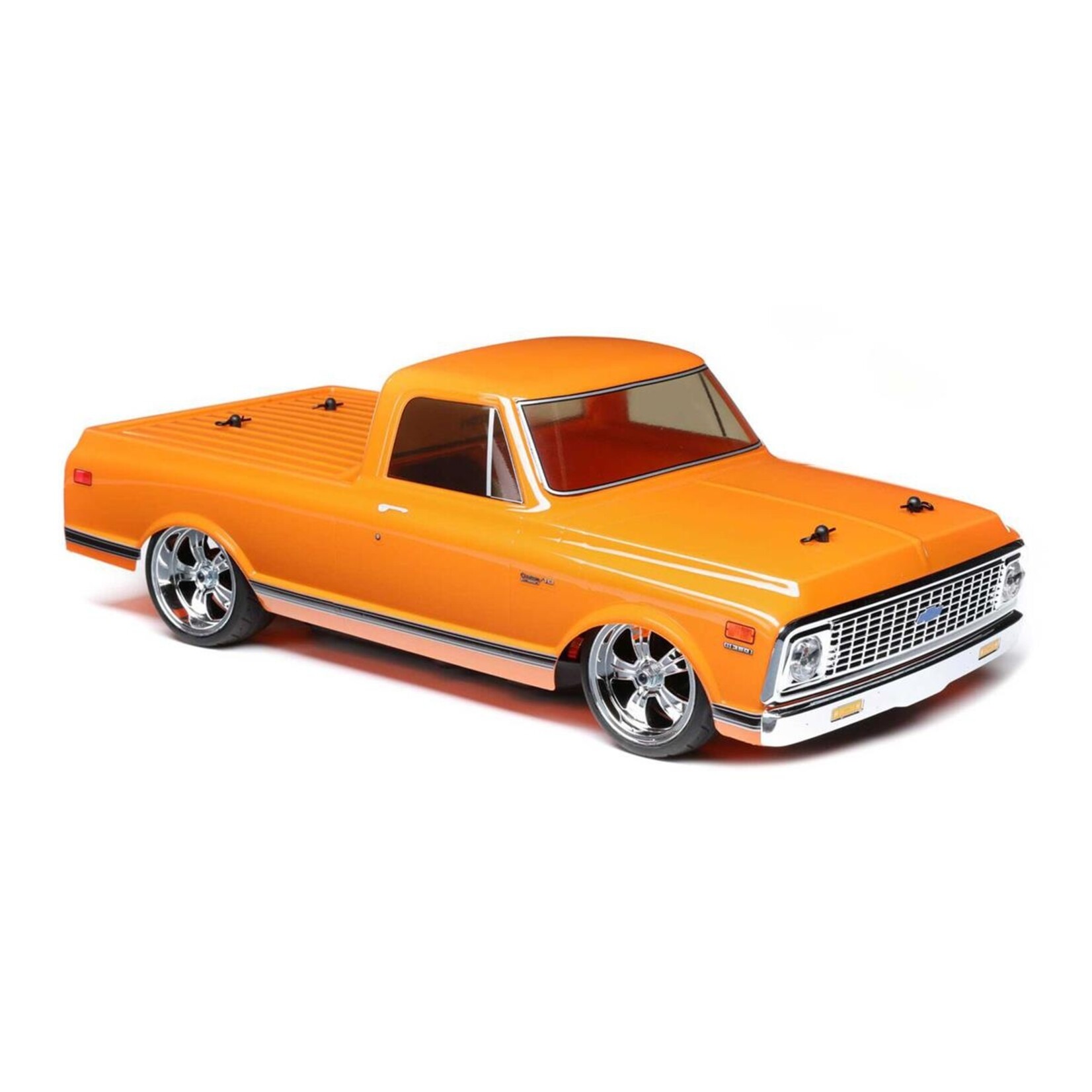 Losi #LOS03034T1  Losi 1972 Chevy C10 Pickup V100 RTR 1/10 Electric 4WD On-Road Car (Orange) w/2.4GHz Radio