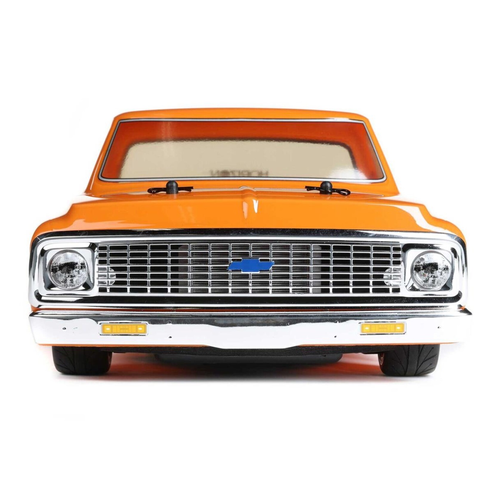 Losi #LOS03034T1  Losi 1972 Chevy C10 Pickup V100 RTR 1/10 Electric 4WD On-Road Car (Orange) w/2.4GHz Radio