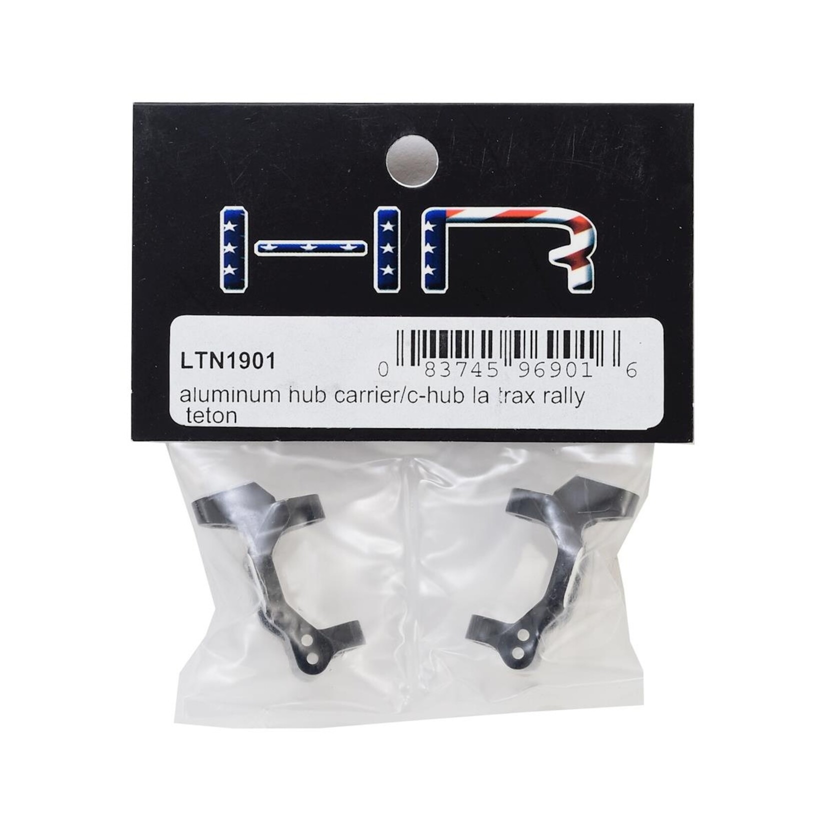 Hot Racing #LTN1901 Hot Racing LaTrax Rally/Teton Aluminum Hub Carrier Set (Black)