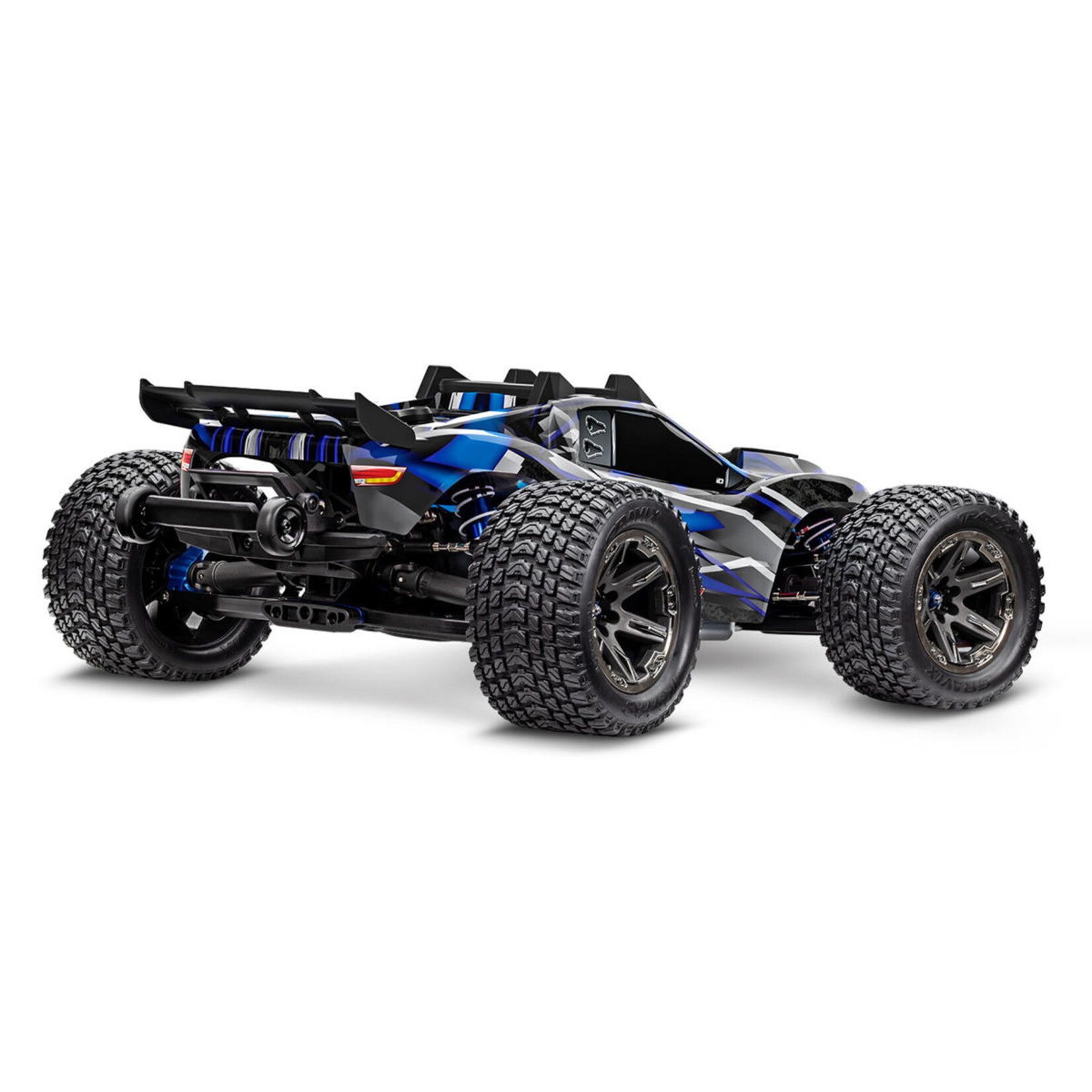 Traxxas #67097-4-BLUE Traxxas Rustler 4X4 Ultimate 1/10 RTR Brushless Stadium Truck (Blue) (Blue) w/TQi 2.4GHz Radio & Link Module
