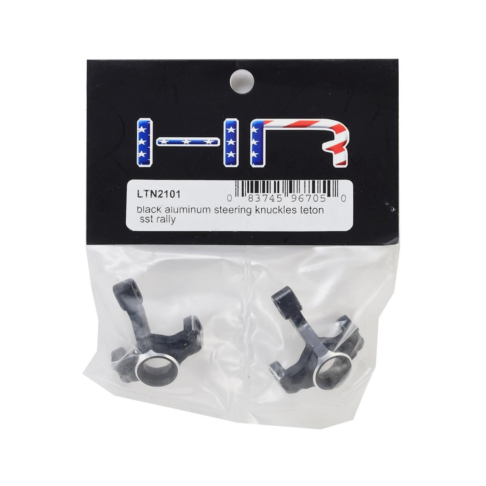 Hot Racing #LTN2101 Hot Racing LaTrax Rally Aluminum Steering Knuckle Set (Black)