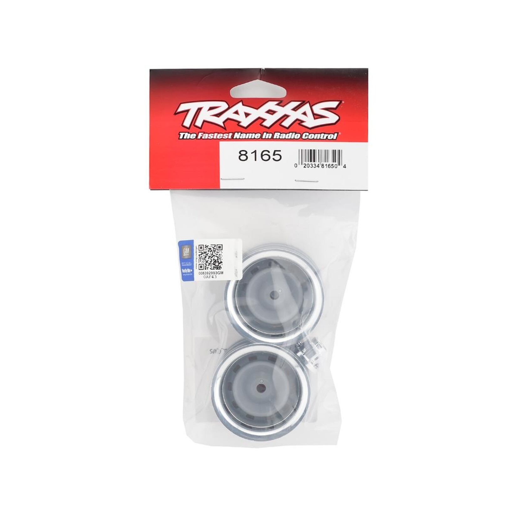 Traxxas Traxxas TRX-4 1.9" Wheels w/Center Caps (Chrome) (2) #8165