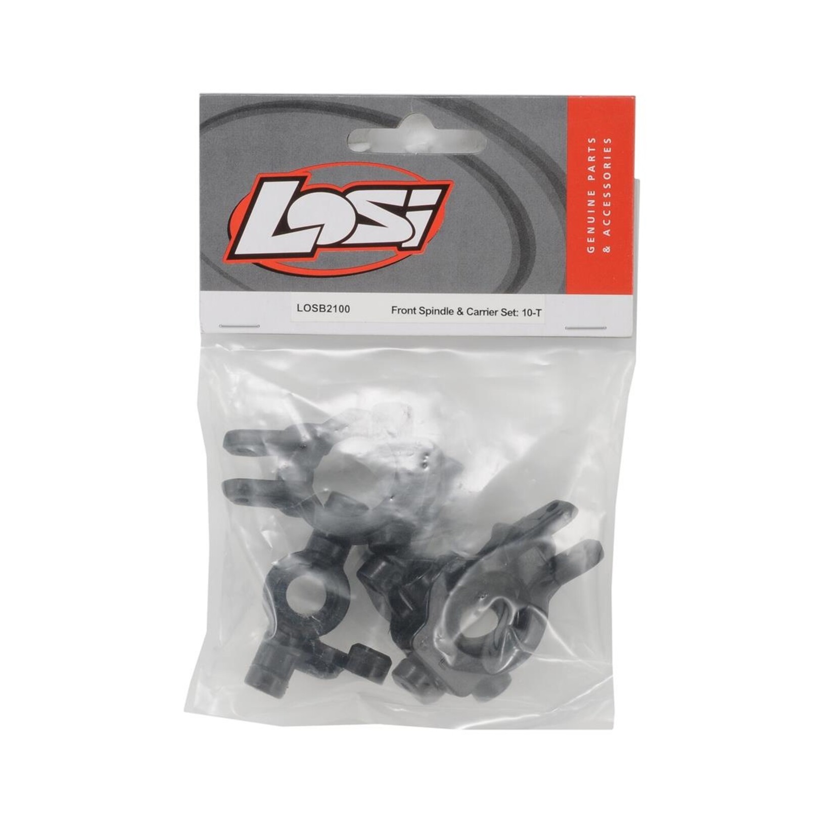 Losi #LOSB2100 Losi Front Spindles & Carriers (Ten-T)