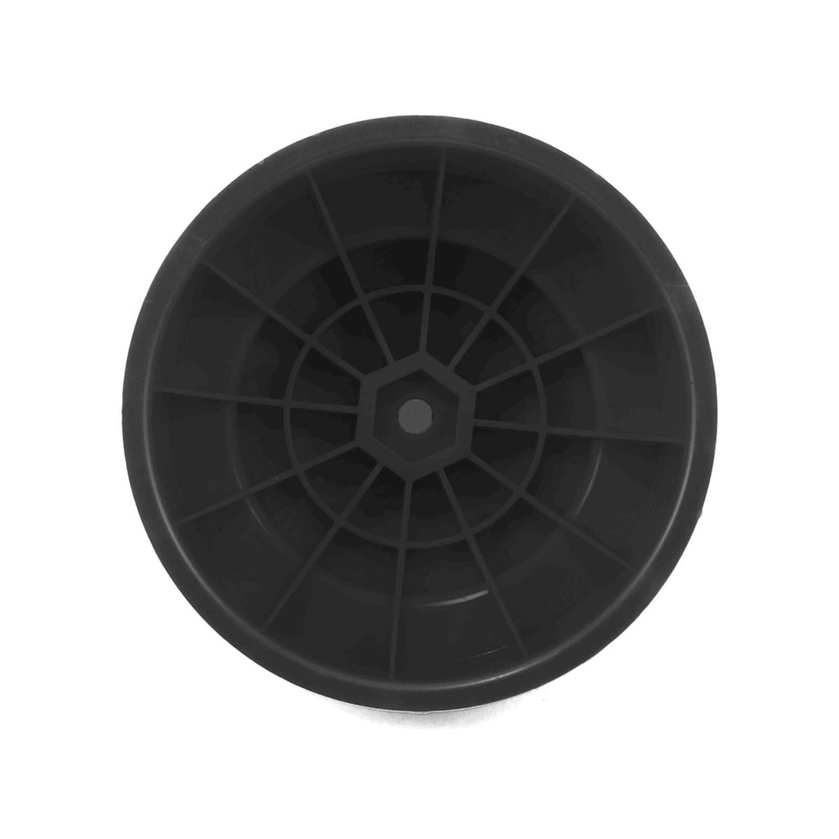 DE Racing DE Racing 12mm Hex "Borrego" Short Course Wheels (Black) (4) (22SCT/TEN-SCTE) #DER-BS4-LB