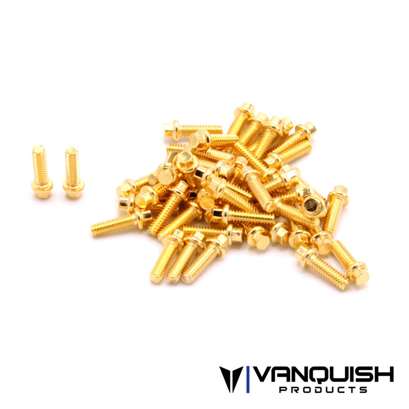 Vanquish Products #VPS05004 Vanquish Products Hex Scale GR8 Wheel Screw Kit (Brass)