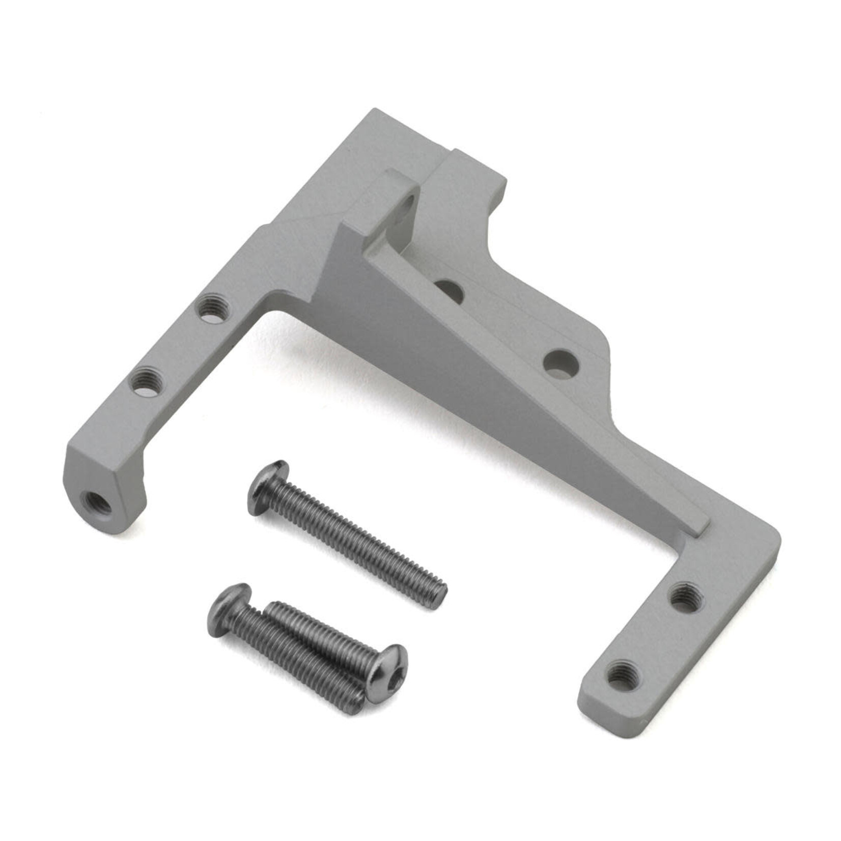 Vanquish Products #VPS08654 Vanquish Products F10 BTA Aluminum On Axle Servo Mount (Clear Anodized)