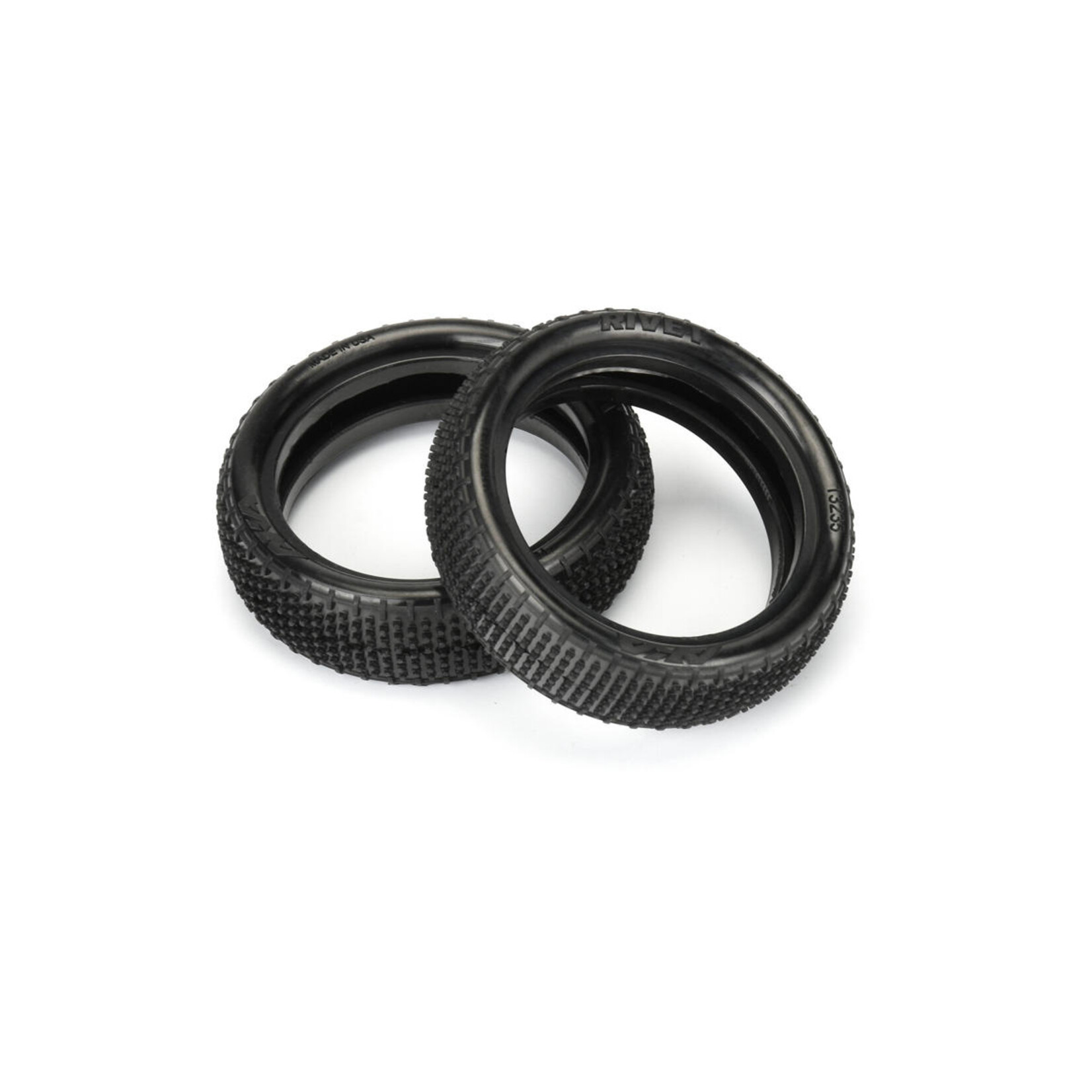 AKA Racing #13235HR AKA Rivet Carpet 2.2" 2WD Front Buggy Tires (2) (Medium)