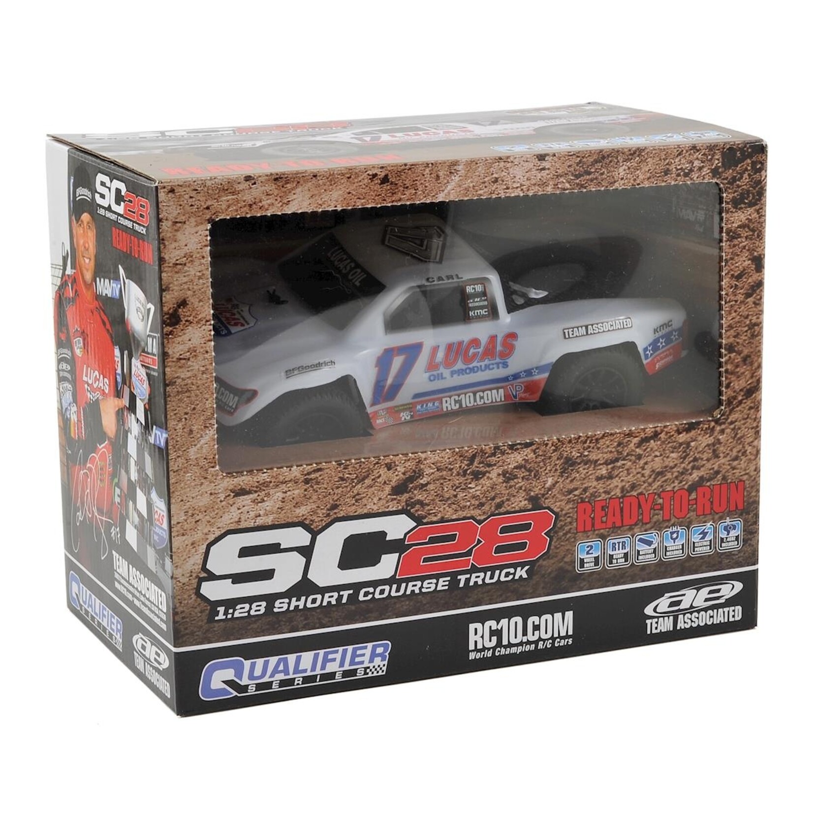 Team Associated #20150 Team Associated SC28 Lucas Oil Edition 1/28 Scale w/2.4GHz Radio