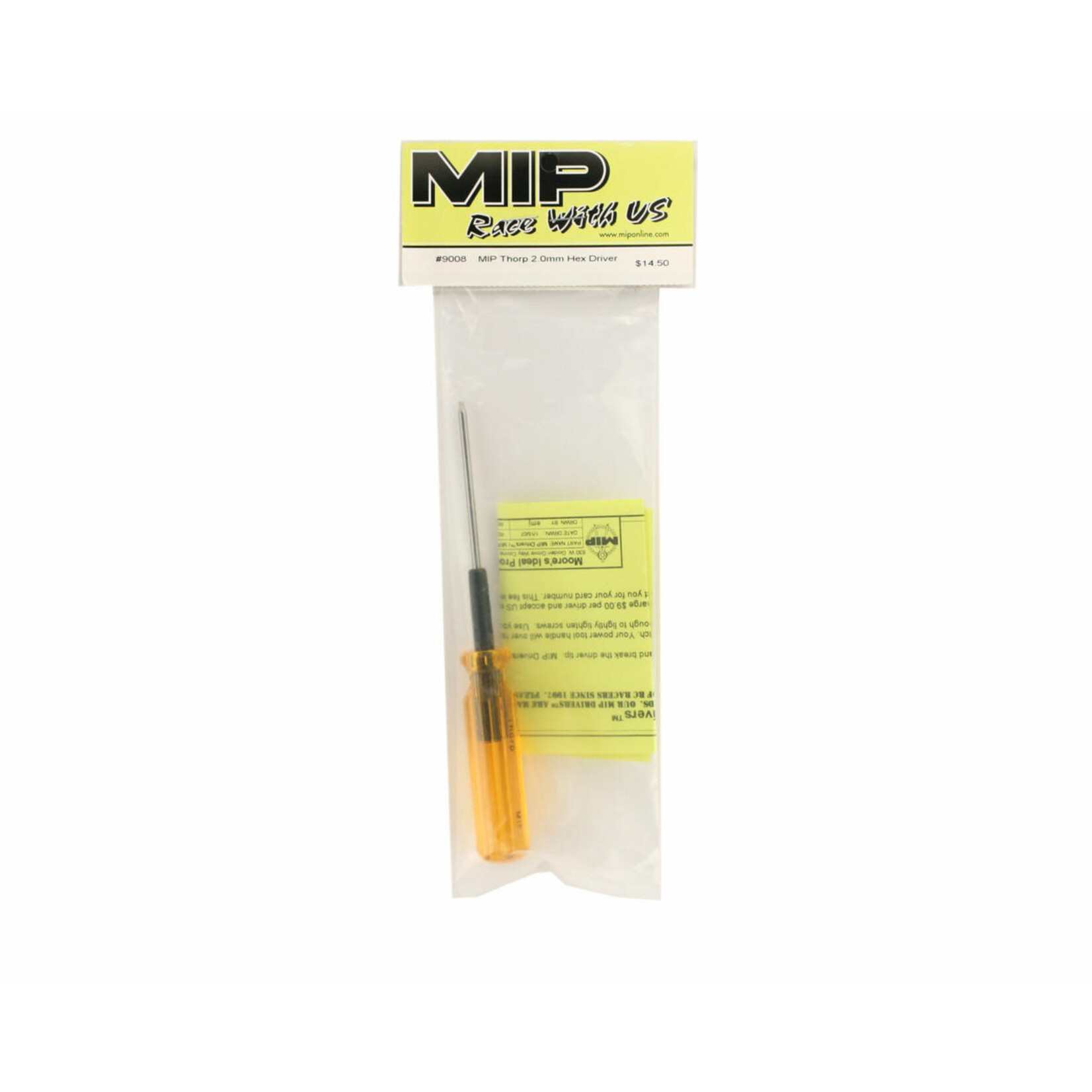 MIP MIP Thorp Hex Driver (2.0mm) #9008
