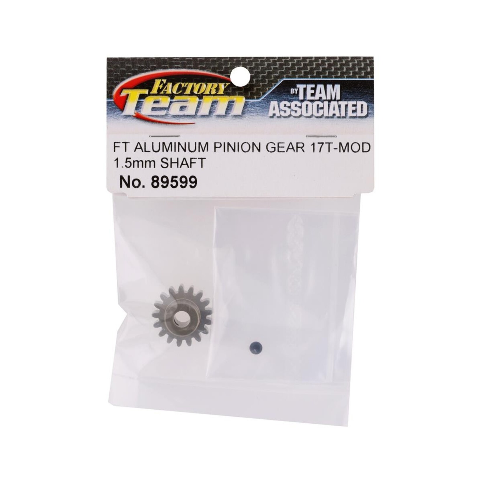 Factory Team Team Associated Factory Team Aluminum Mod1 Pinion Gear (w/5mm Bore) (17T) #89599