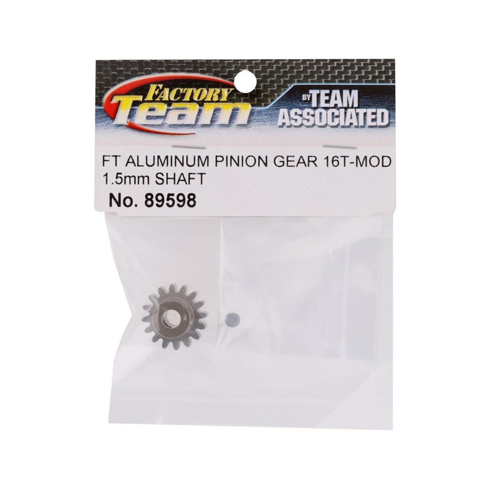 Factory Team Team Associated Factory Team Aluminum Mod1 Pinion Gear (w/5mm Bore) (16T) #89598