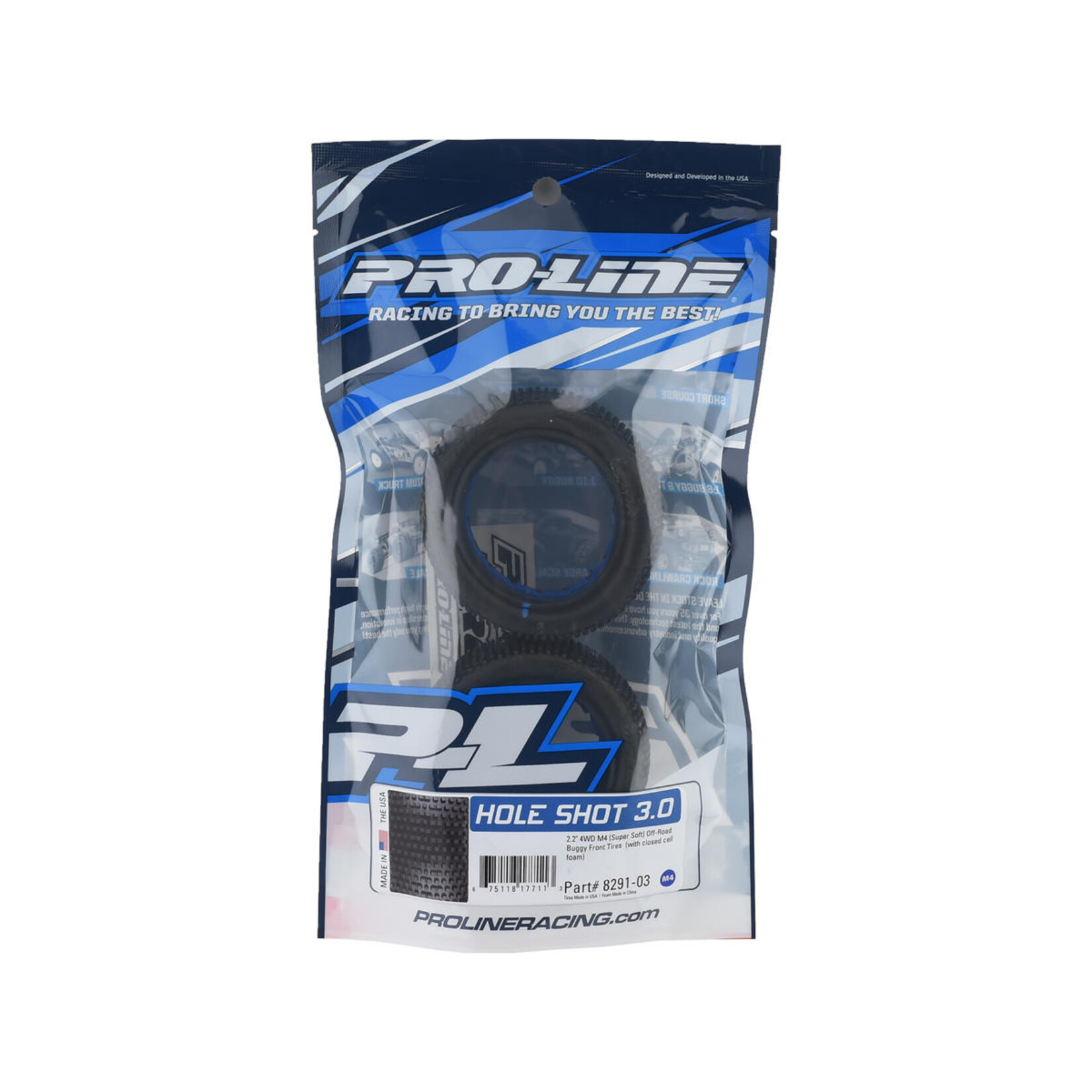 Pro-Line #8291-03 Pro-Line Hole Shot 3.0 2.2" 4WD Buggy Front Tires (2) (M4)