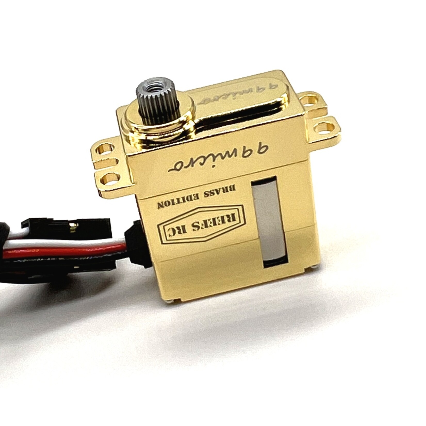 Reefs RC #REEFS162 Reefs RC 99micro High Torque/Speed Metal Gear Digital Micro Servo (High Voltage) (Brass Edition)