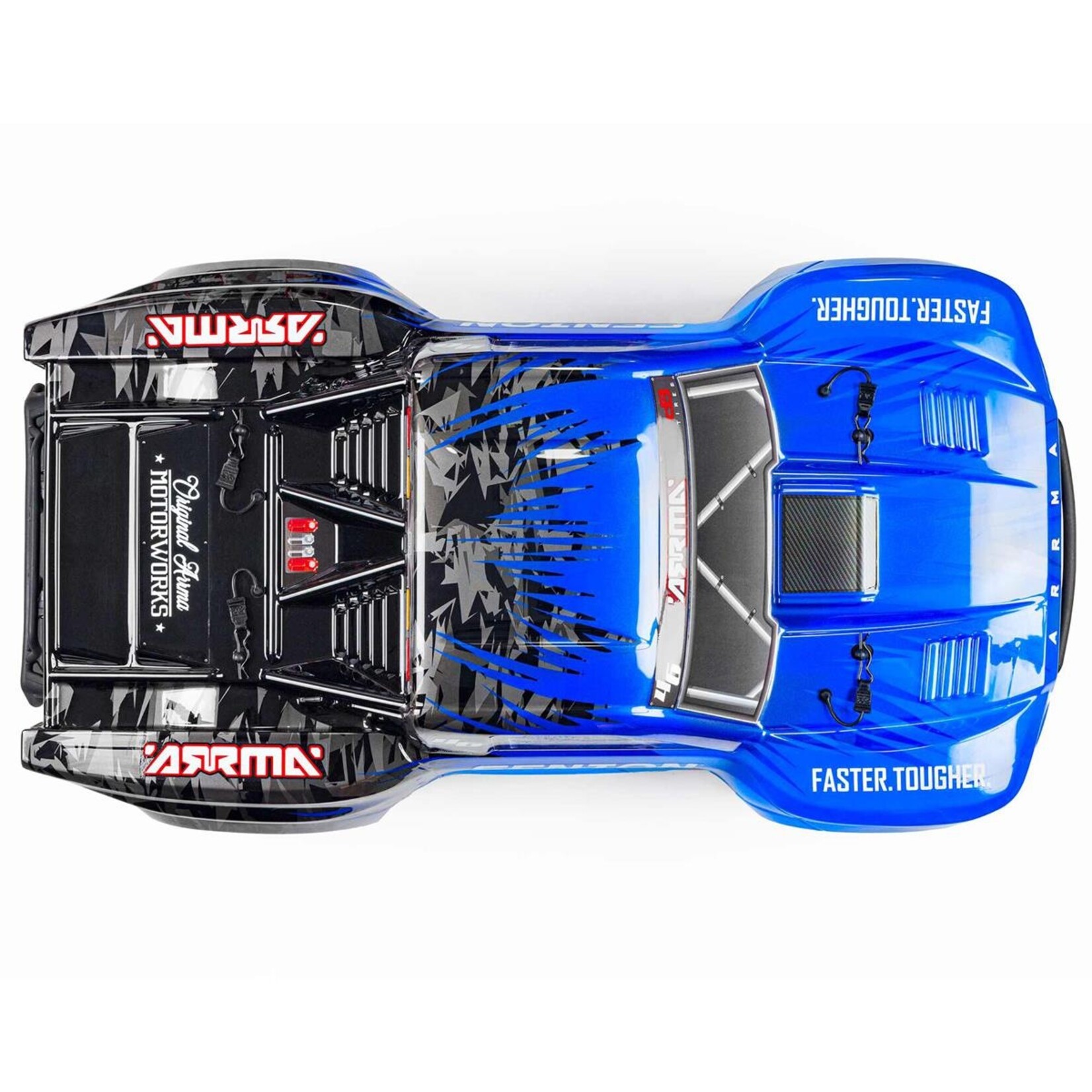 ARRMA #ARA4103V4T2  Arrma Senton 4X2 BOOST 1/10 Electric RTR Short Course Truck (Blue) w/SLT2 2.4GHz Radio