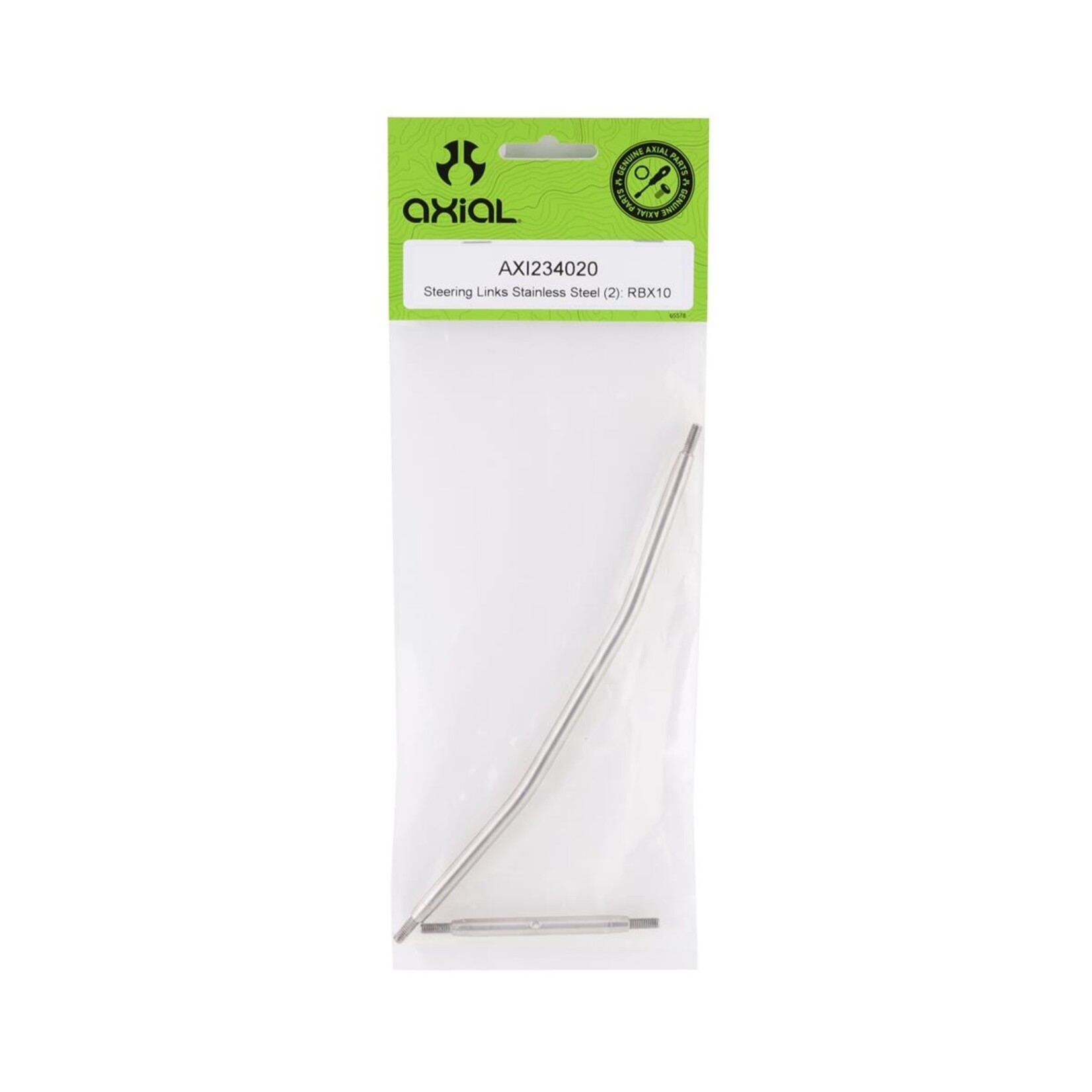 Axial #AXI234020 Axial RBX10 Ryft Stainless Steel Steering Links (2)