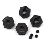 Factory Team #42076 Factory Team Element Enduro 6mm Steel Wheel Hexes (4)