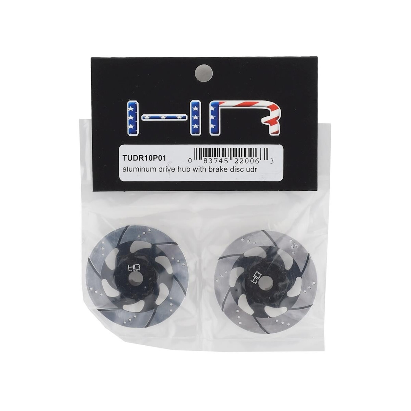 Hot Racing #TUDR10P01 Hot Racing Unlimited Desert Racer Aluminum Hub Hex w/Brake Disc (2)