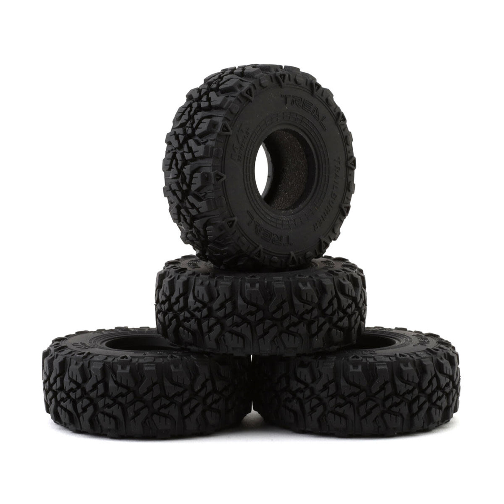 Treal #X003V596Q1 Treal Hobby Trailburner 1.0" Micro Crawler Tires (4)
