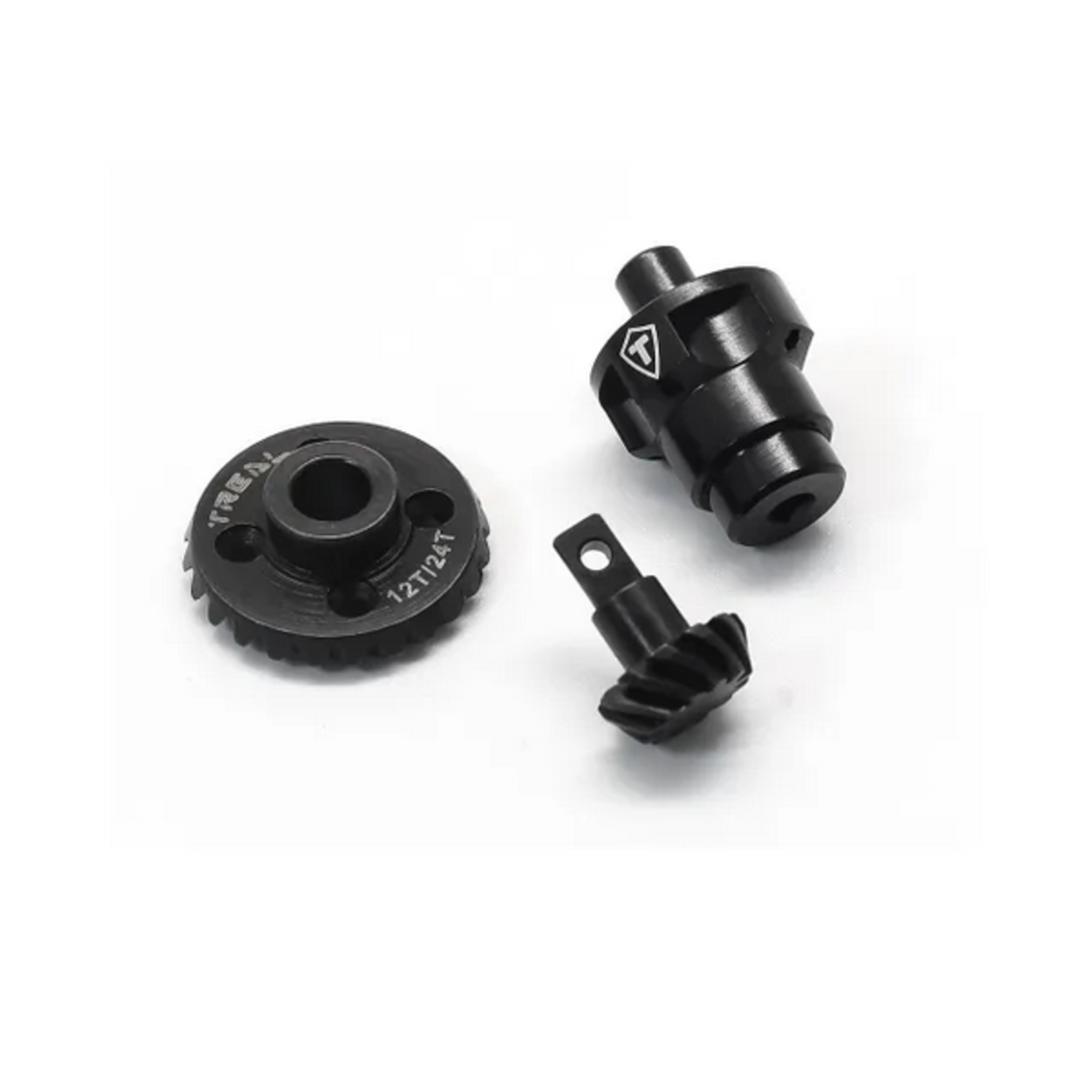 Treal #X003KO4LSV Treal Hobby FCX24 Hardened Steel Ring & Pinion Gear Set w/Spool Locker