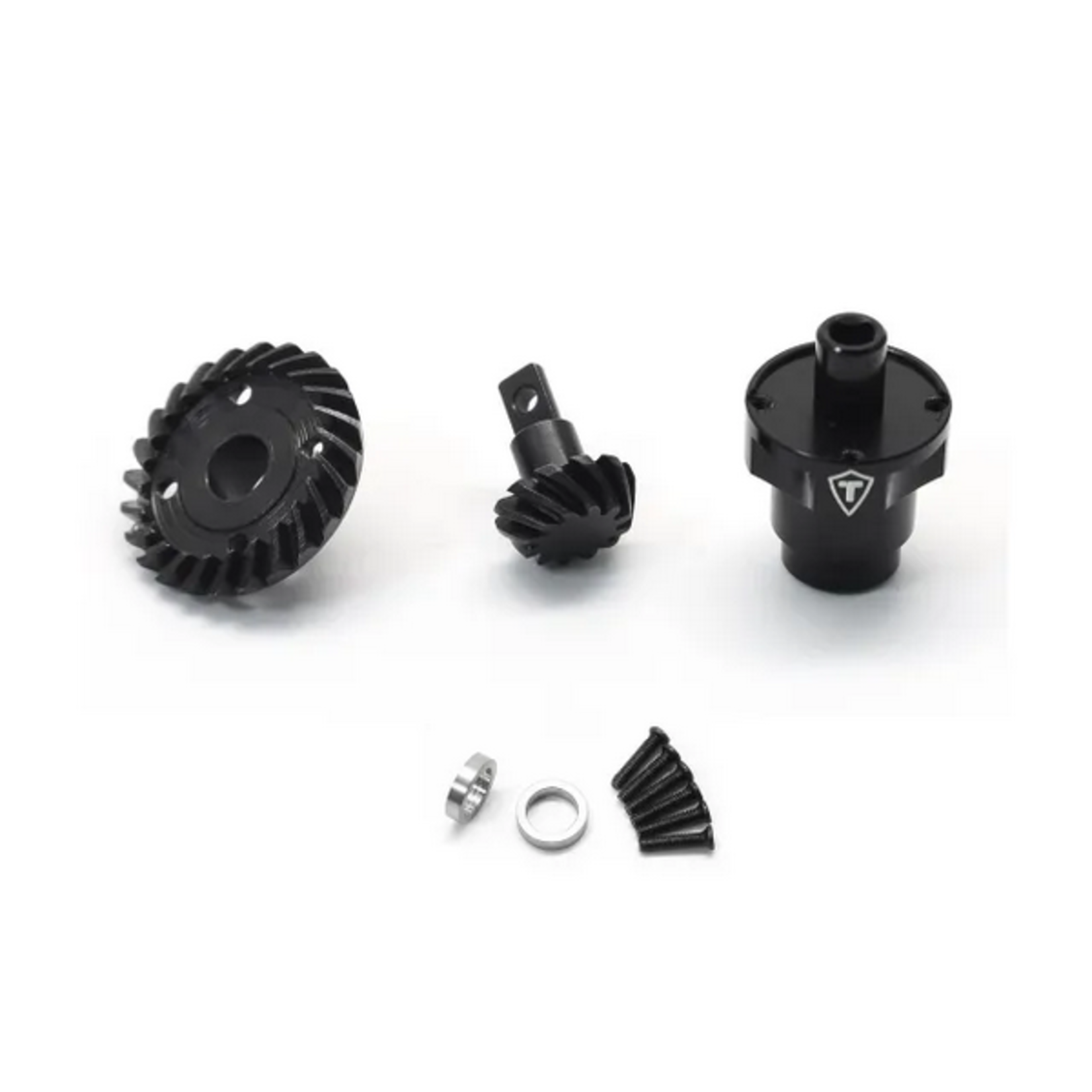 Treal #X003KO4LSV Treal Hobby FCX24 Hardened Steel Ring & Pinion Gear Set w/Spool Locker