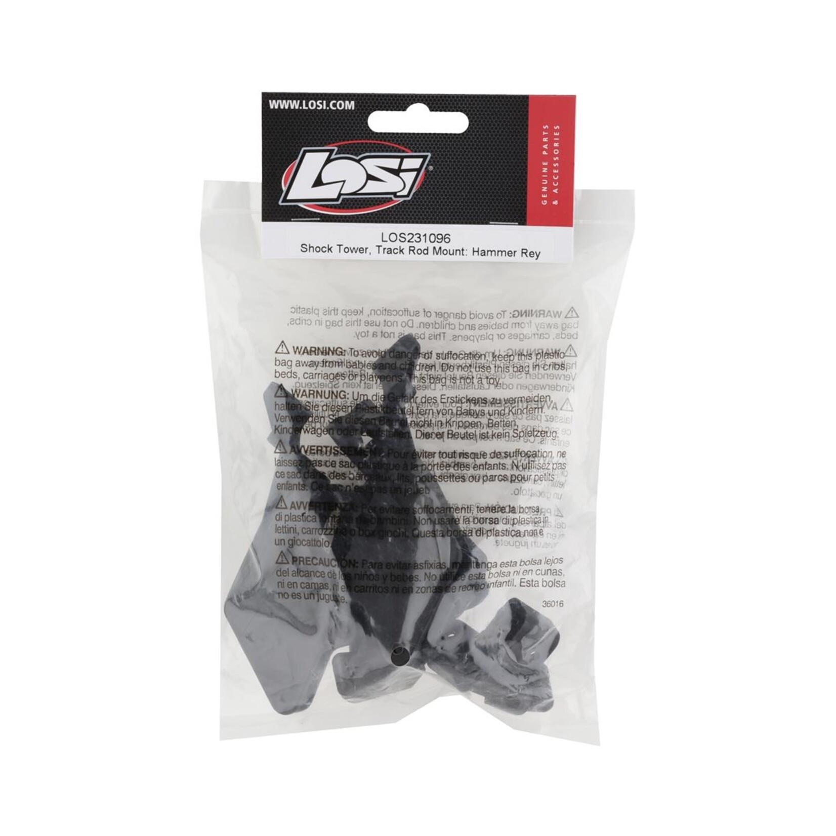 Losi #LOS231096 Losi Hammer Rey Shock Tower Set