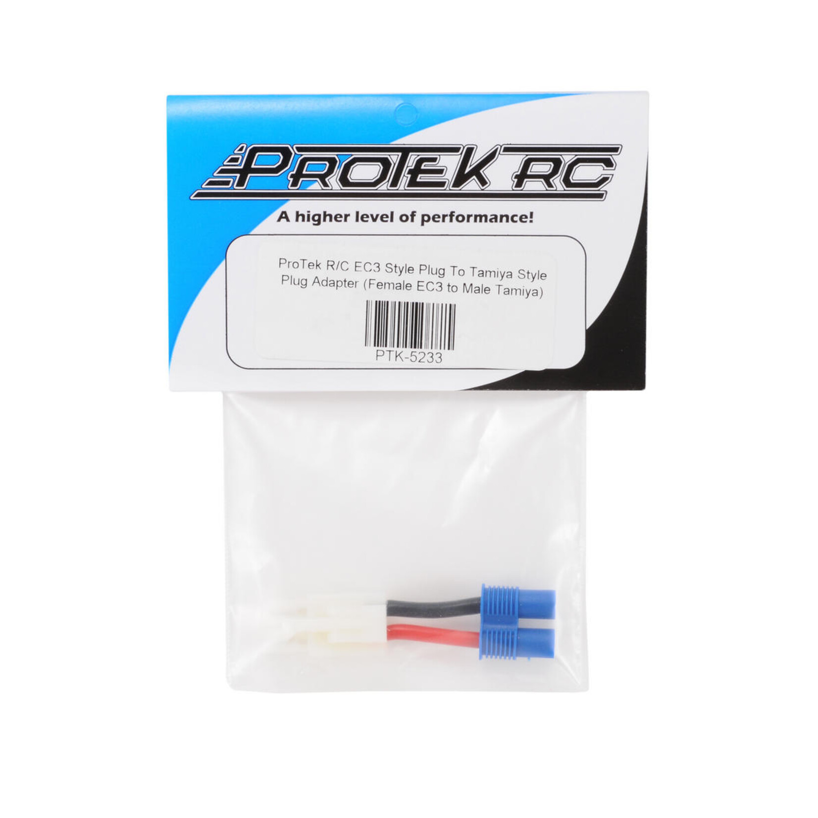 ProTek RC #PTK-5233 ProTek RC EC3 Style to Large Tamiya Style Plug Adapter (Female EC3/Male Tamiya)