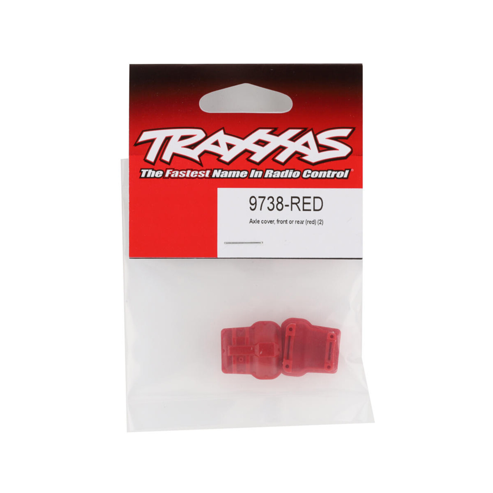Traxxas Traxxas TRX-4M Axle Cover (Red) (2) #9738-RED