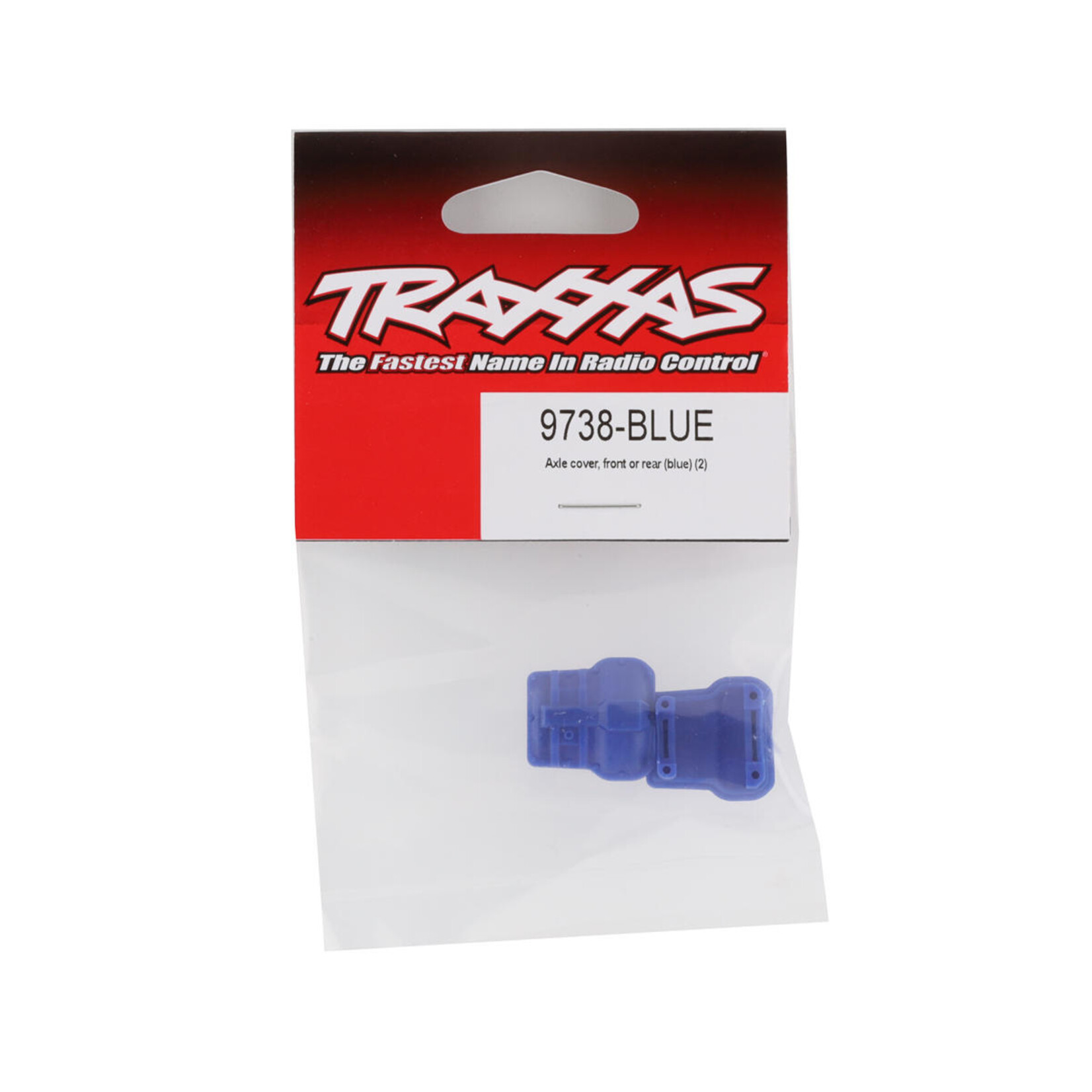 Traxxas #9738-BLUE Traxxas TRX-4M Axle Cover (Blue) (2)