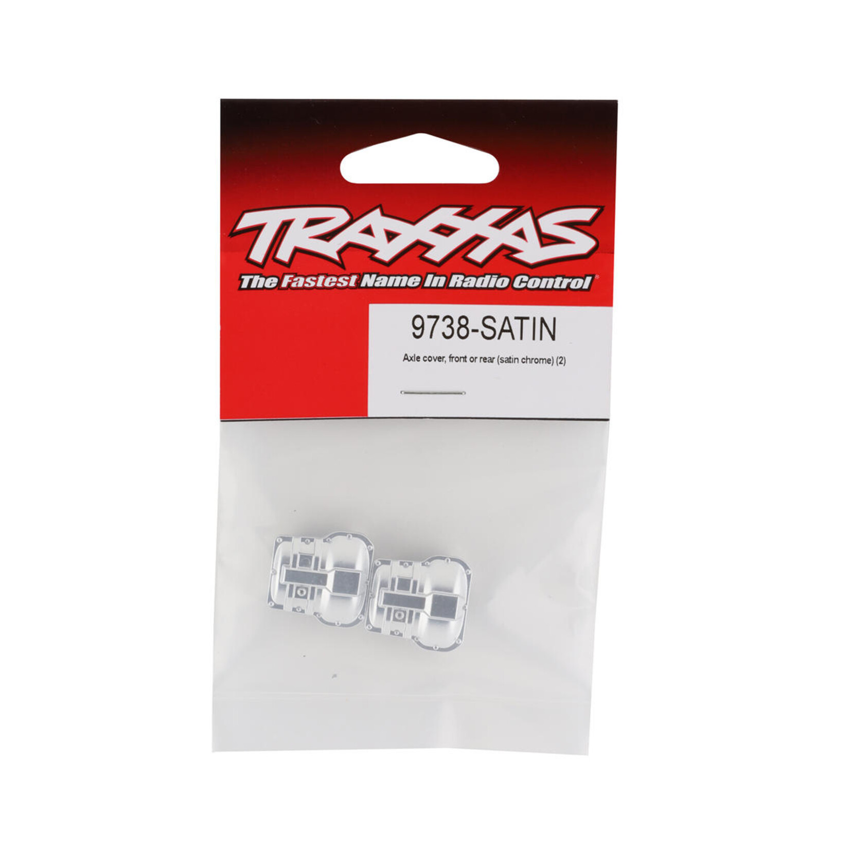 Traxxas Traxxas TRX-4M Axle Cover (Chrome) (2) #9738-SATIN