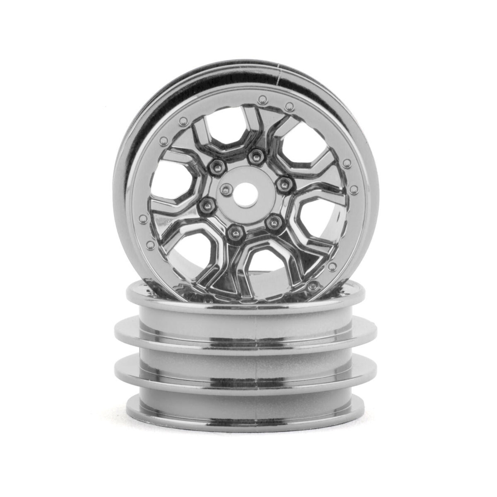 Traxxas #9770-SATIN Traxxas 1.0" TRX-4M Wheels (Satin Chrome) (2)