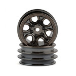 Traxxas #9770-BLKCR Traxxas 1.0" TRX-4M Wheels (Black Chrome) (2)