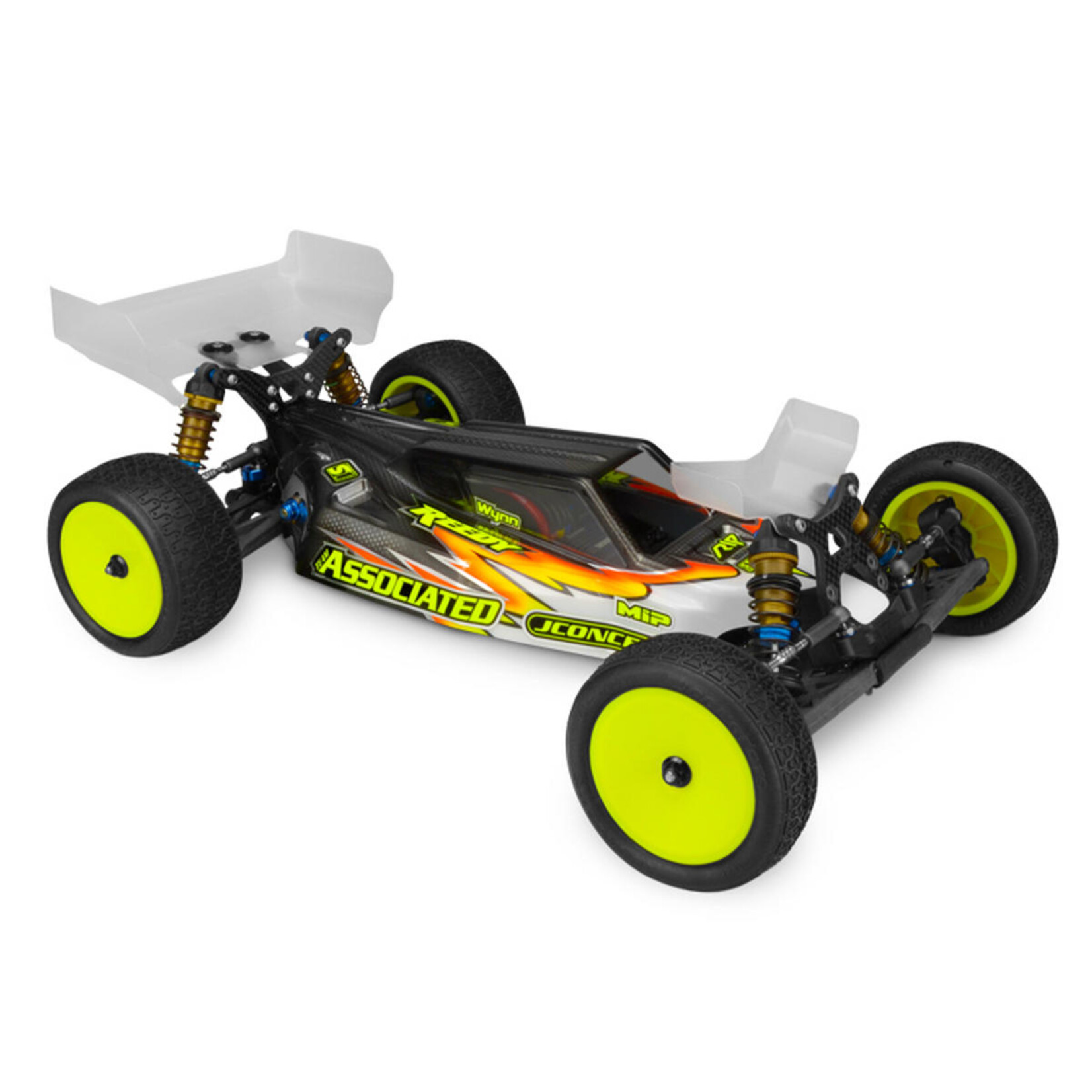 JConcepts #0314 JConcepts B6/B6D "S2" Body w/6.5" Aero Wing (Clear)